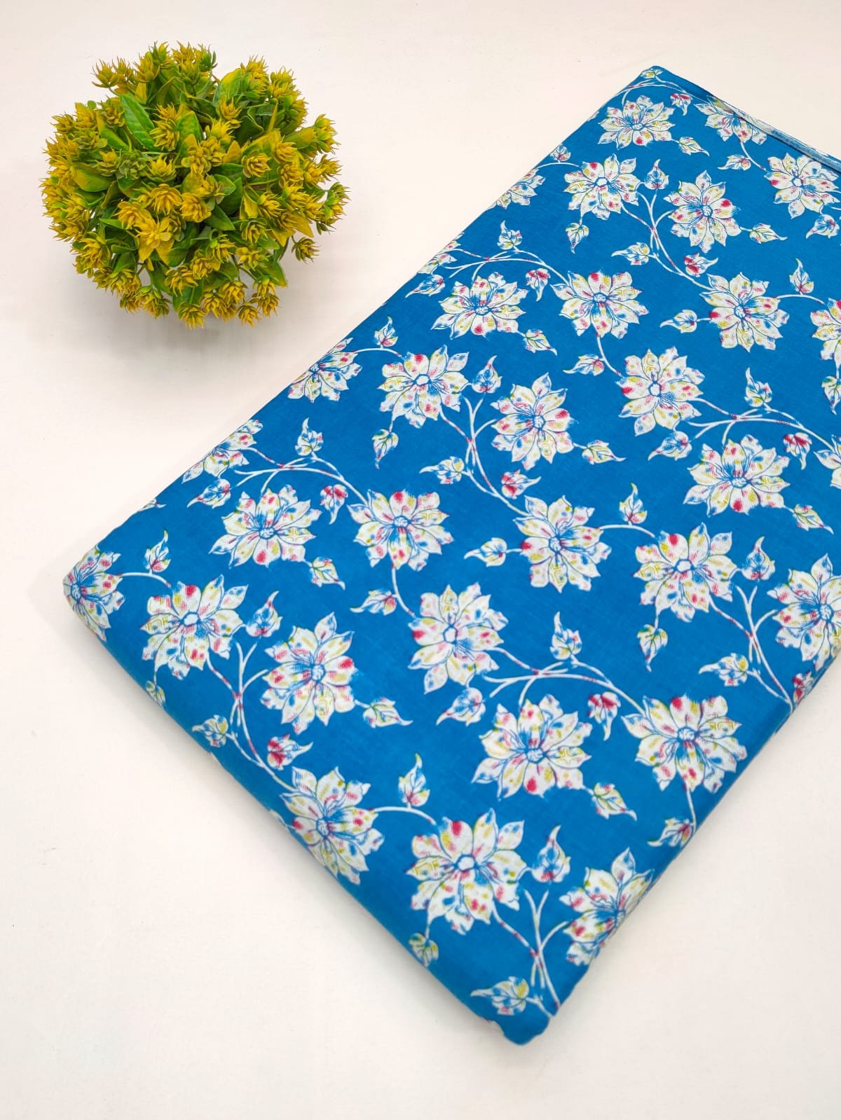 Sanganeri Cotton Fabric Dress material for kurtis salwar and churidar