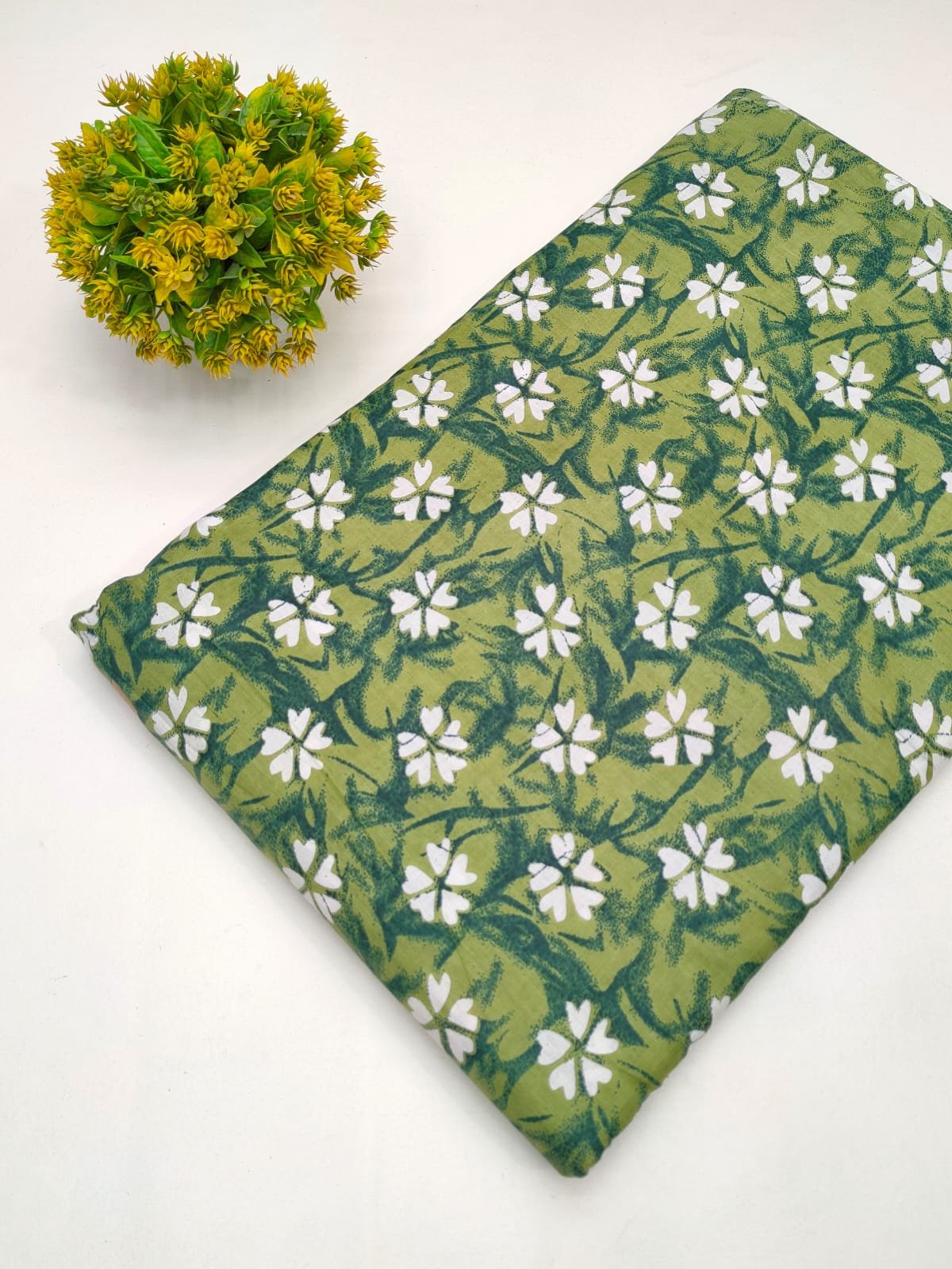 Sanganeri Cotton Fabric Dress material for kurtis salwar and churidar