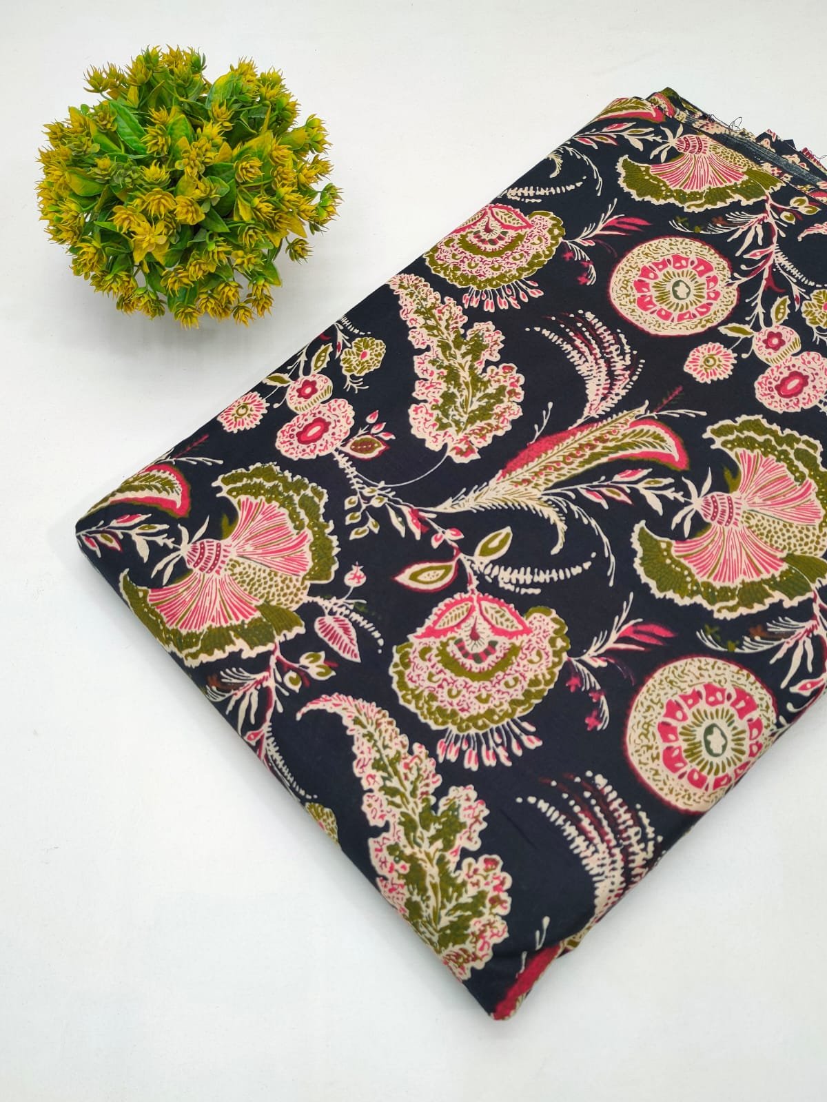 Sanganeri Cotton Fabric Dress material for kurtis salwar and churidar