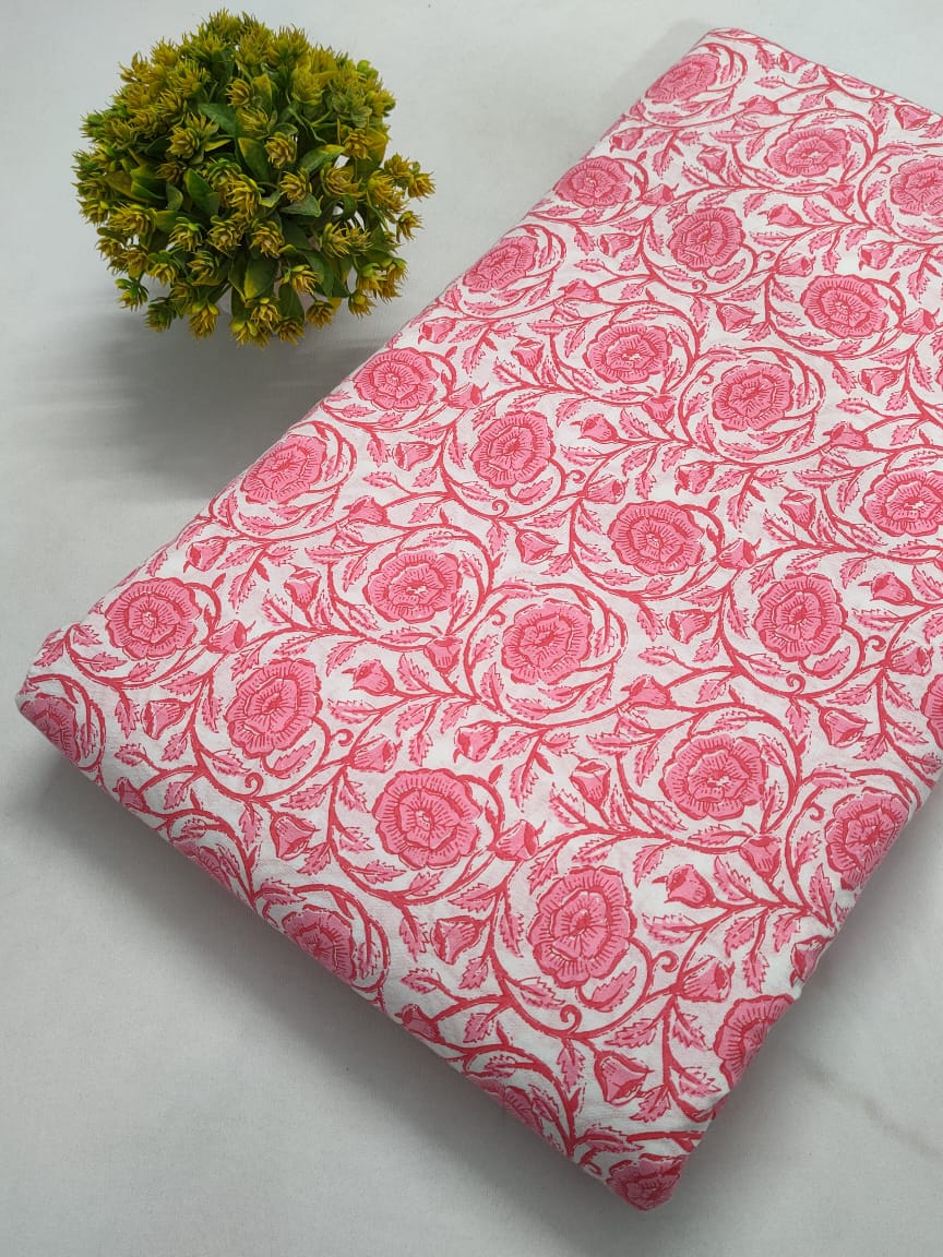 Pure Cotton Fabric Dress material