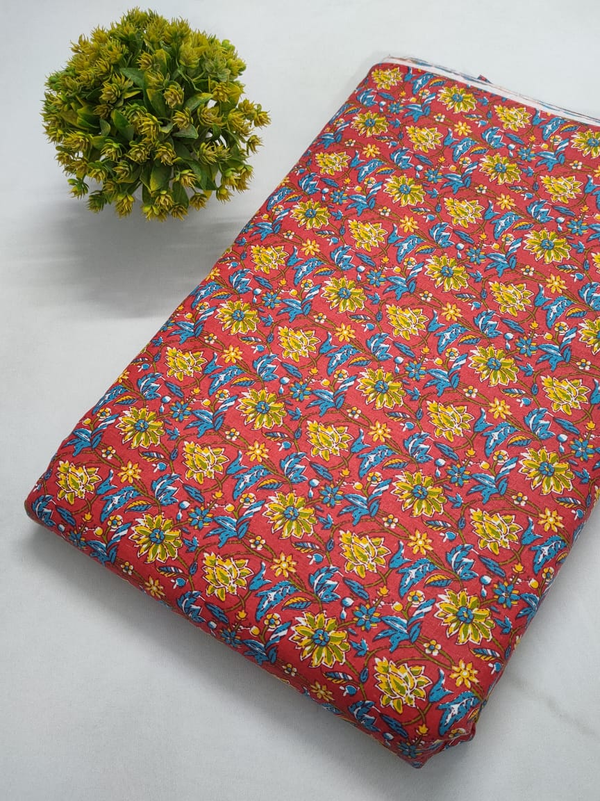 Pure Cotton Fabric Dress material
