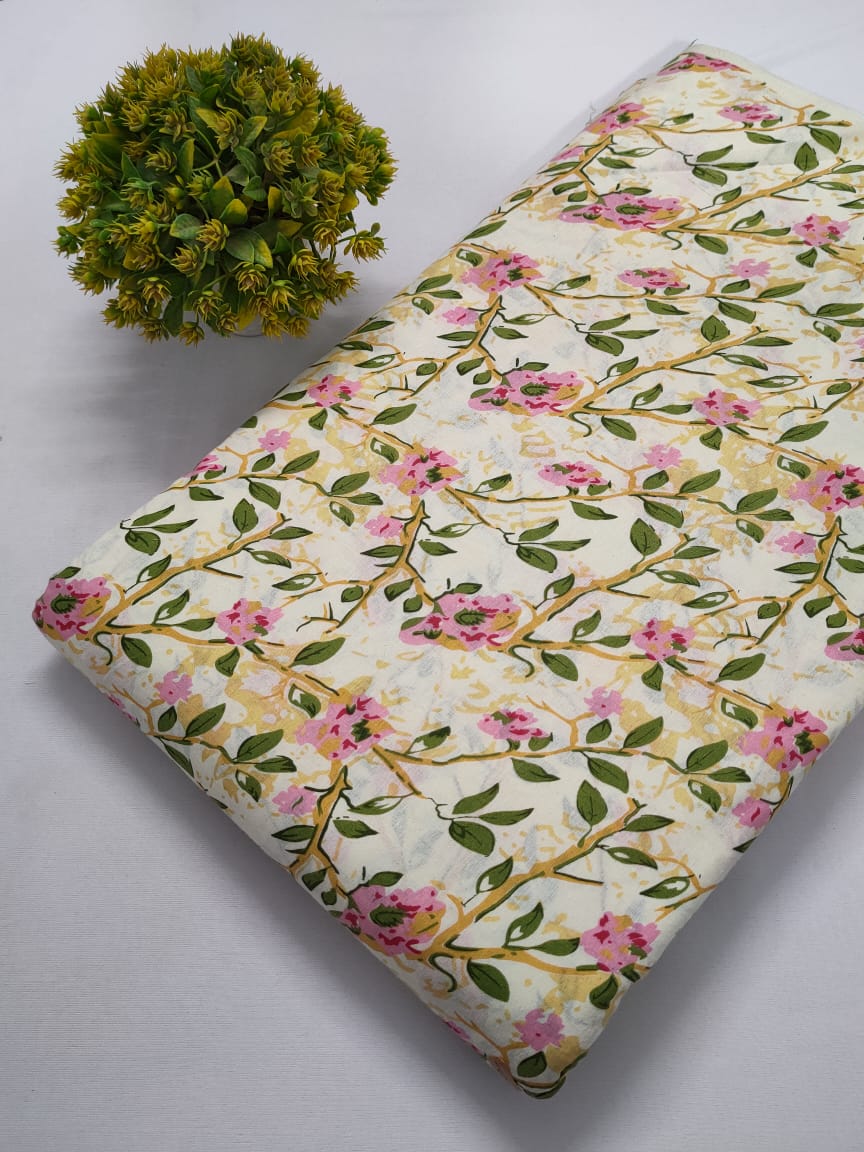 Cotton CutPiece Fabrics - Precut Fabrics for dress material