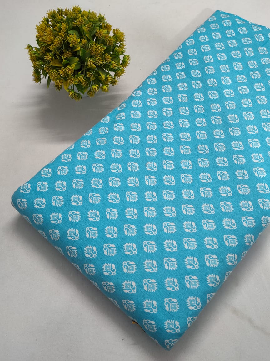Pure Cotton Fabric Dress material