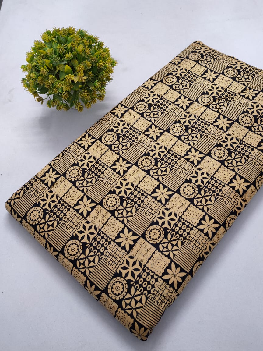 Screen Print Cotton Fabric