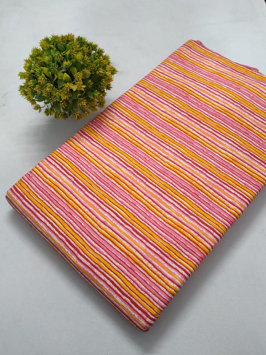 Screen Print Cotton Fabric
