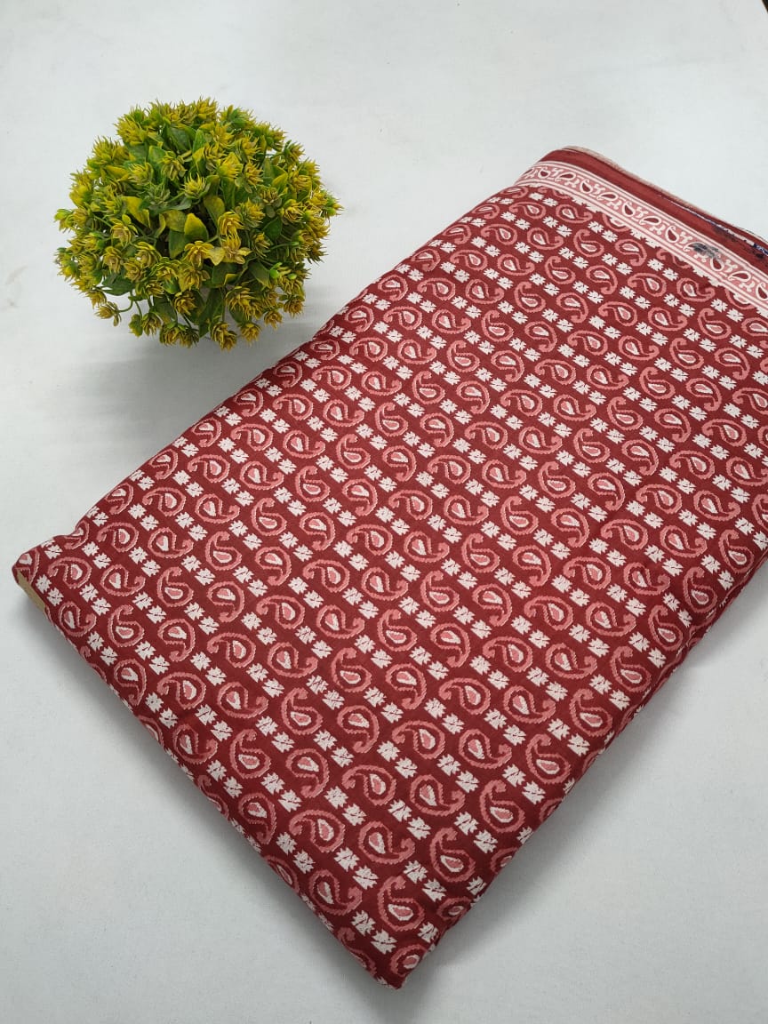 Screen Print Cotton Fabric