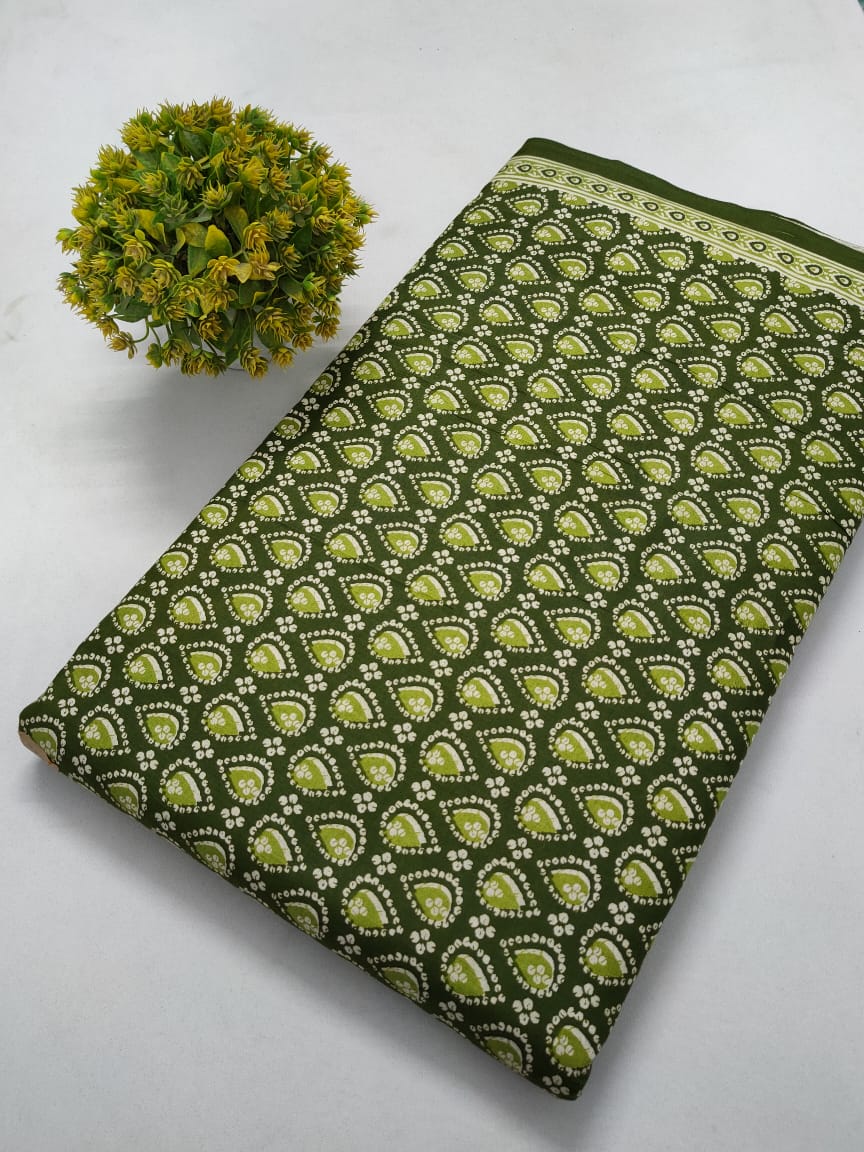 Screen Print Cotton Fabric