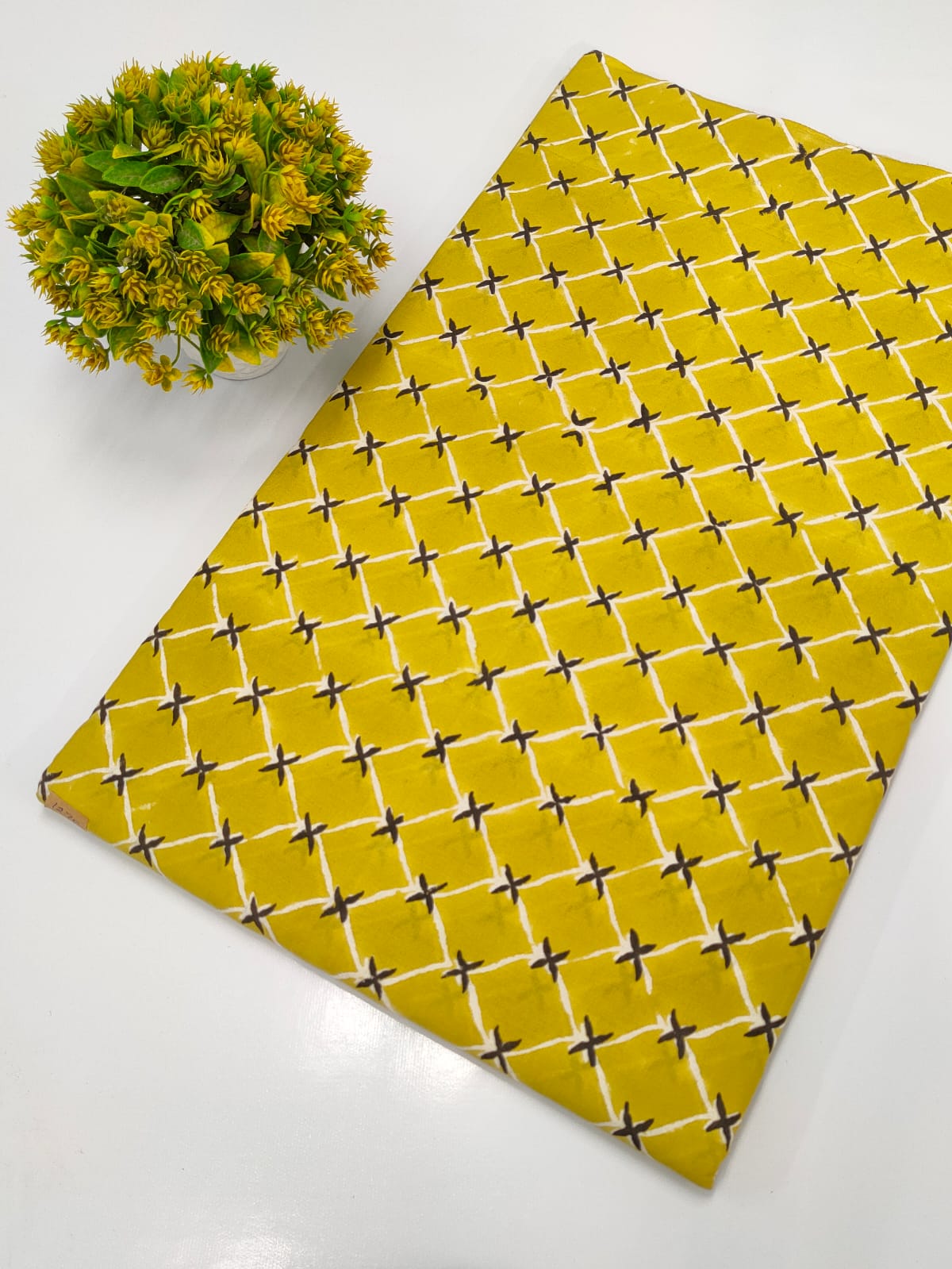 Hand Block Pure Cotton Dress material