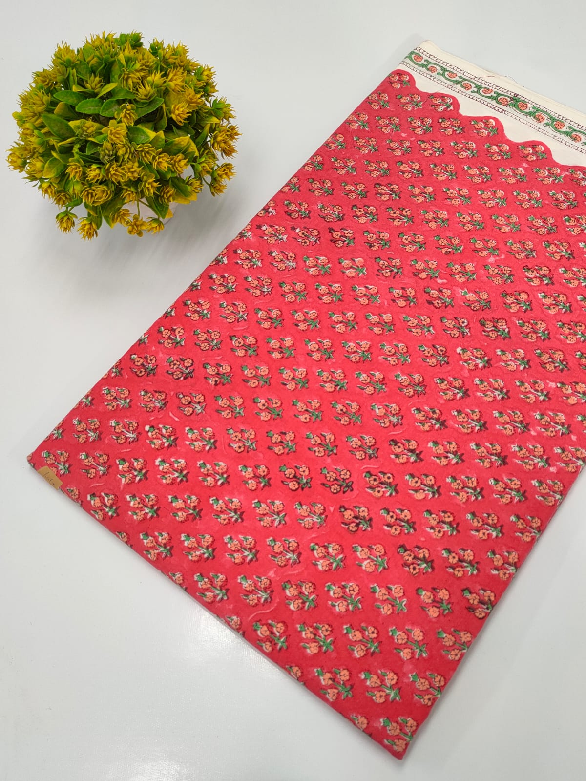 Hand Block Pure Cotton Dress material