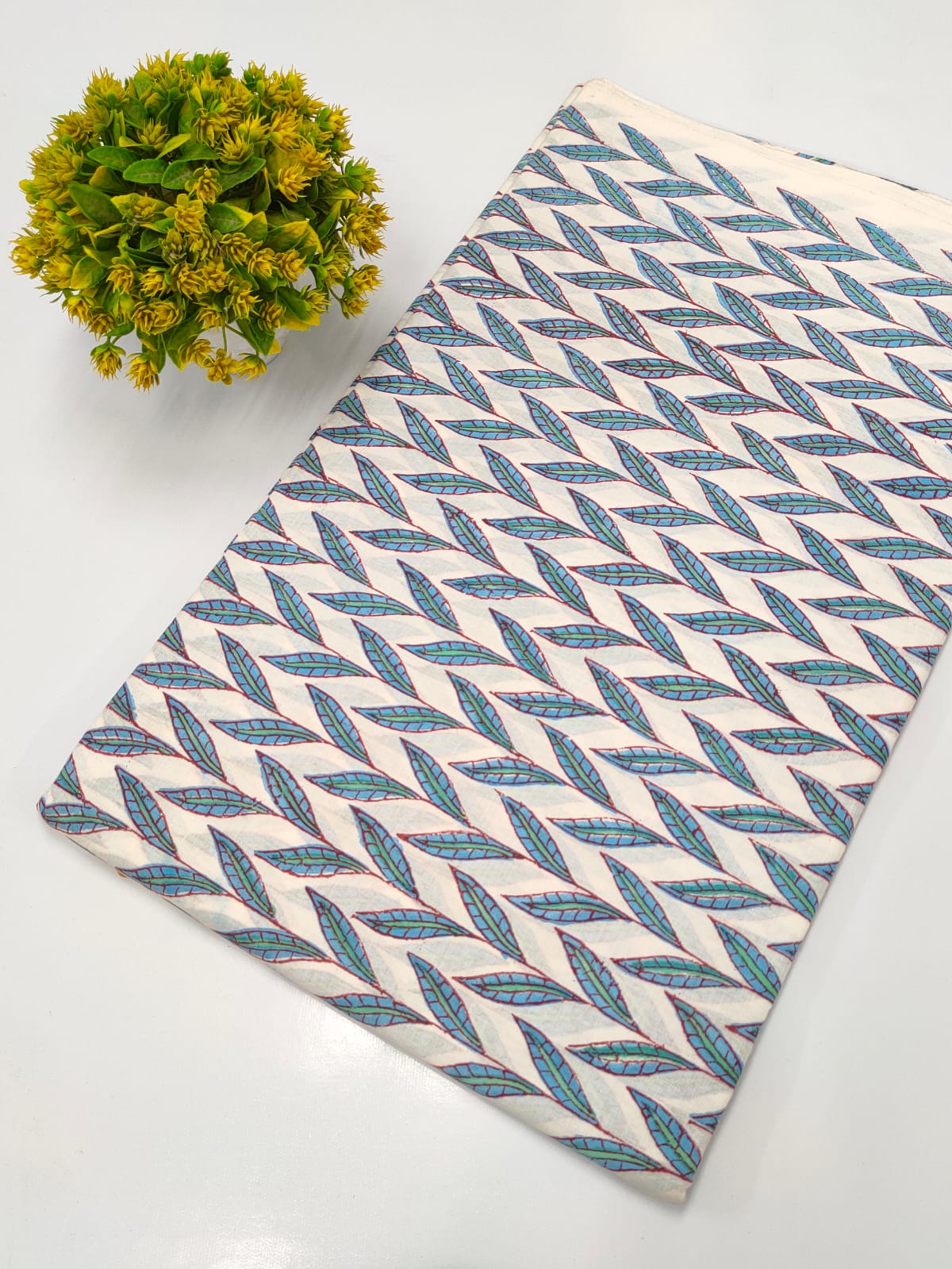 Hand Block Pure Cotton Dress material