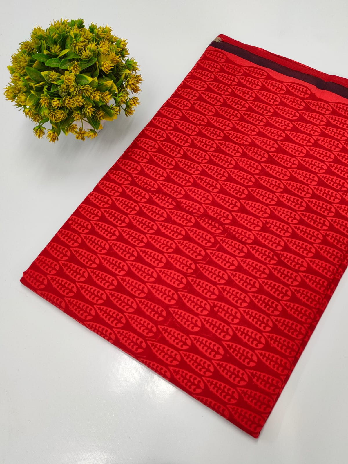 Hand Block Pure Cotton Dress material