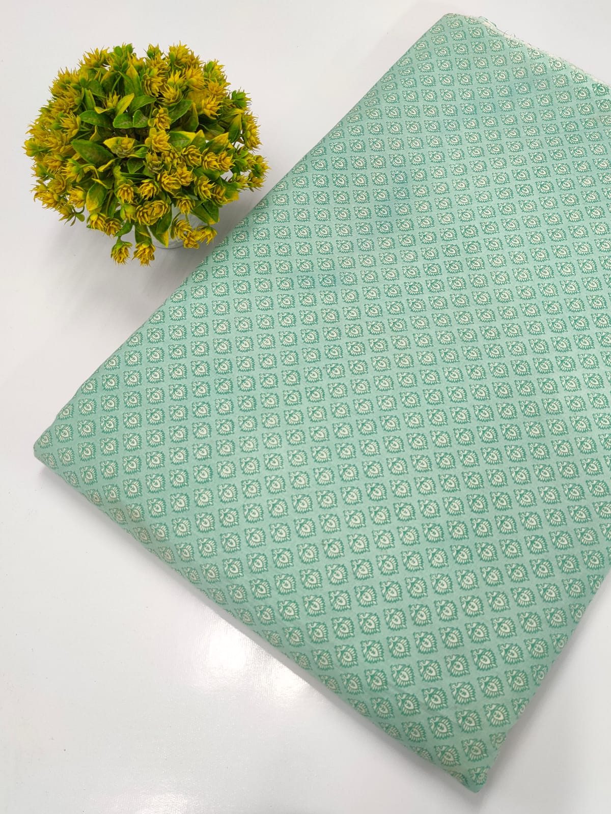 Hand Block Pure Cotton Dress material