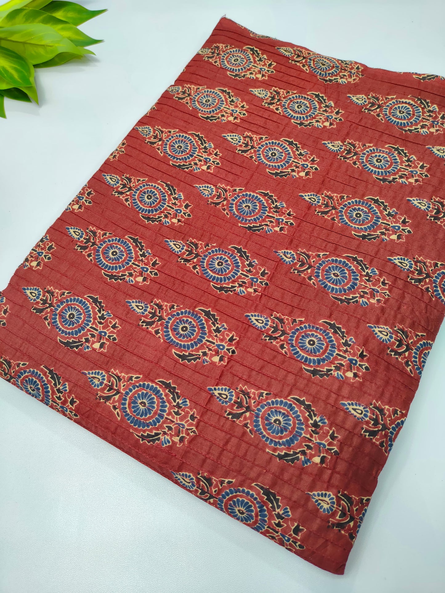 Pin Tuck Cotton Fabrics for dress material