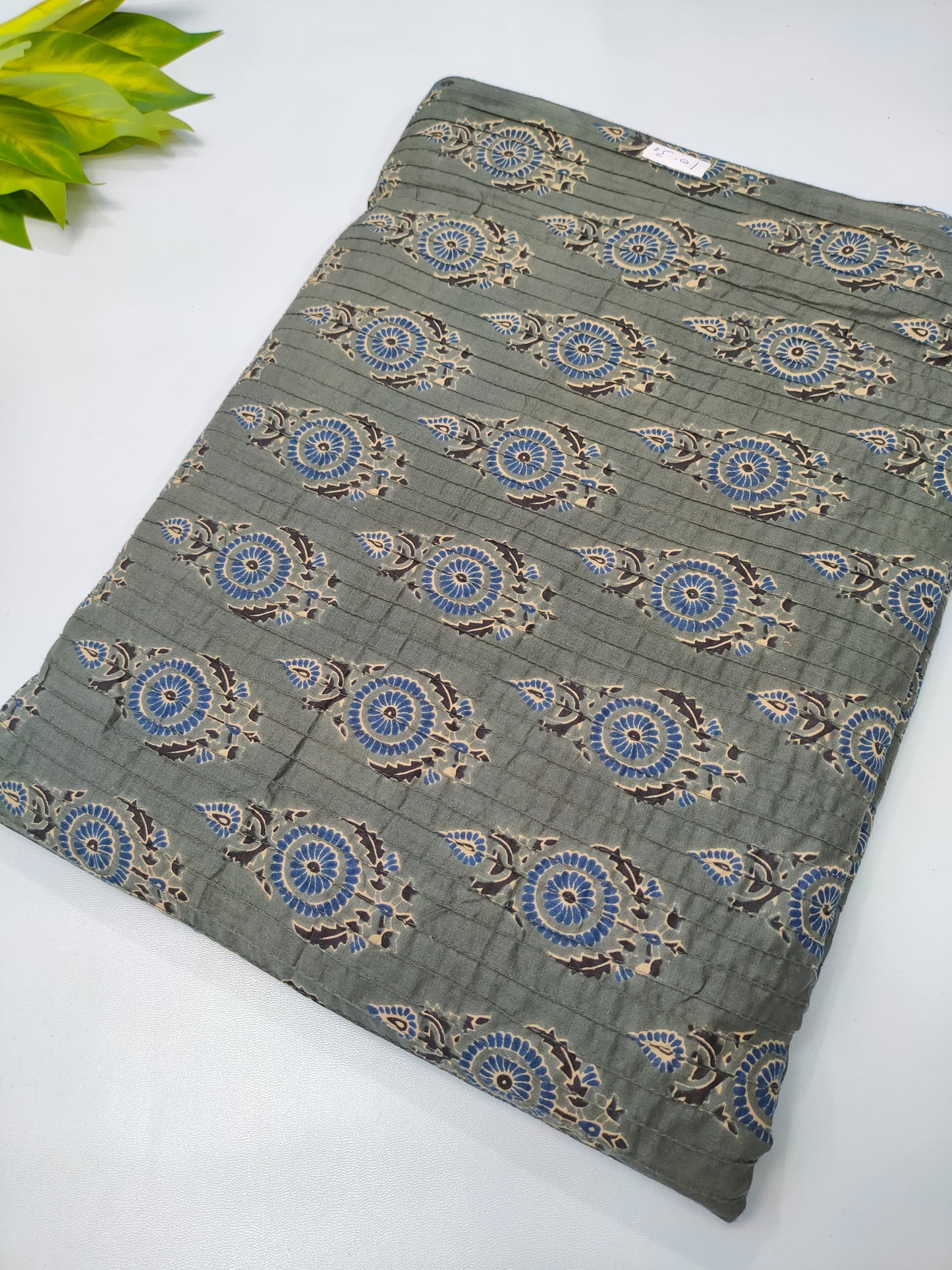 Pin Tuck Cotton Fabrics for dress material