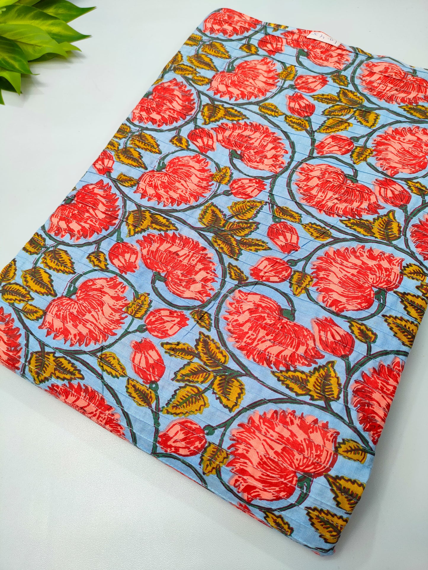 Pin Tuck Cotton Fabrics for dress material