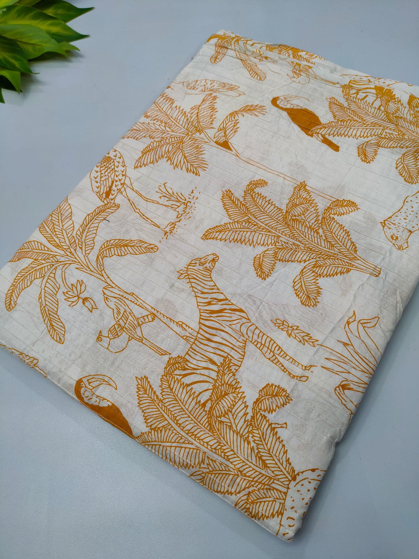 Pin Tuck Cotton Fabrics for dress material