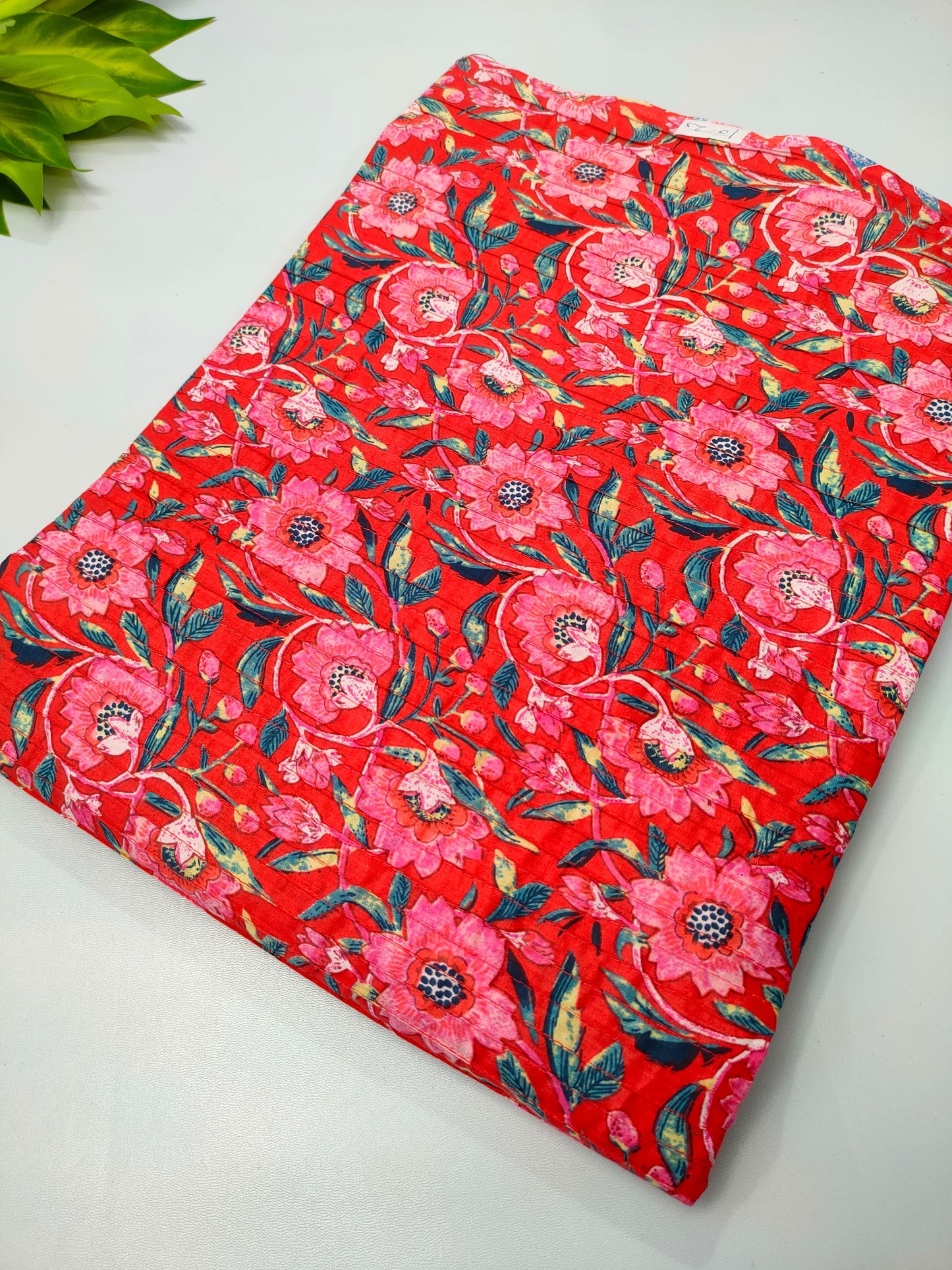 Pin Tuck Cotton Fabrics for dress material