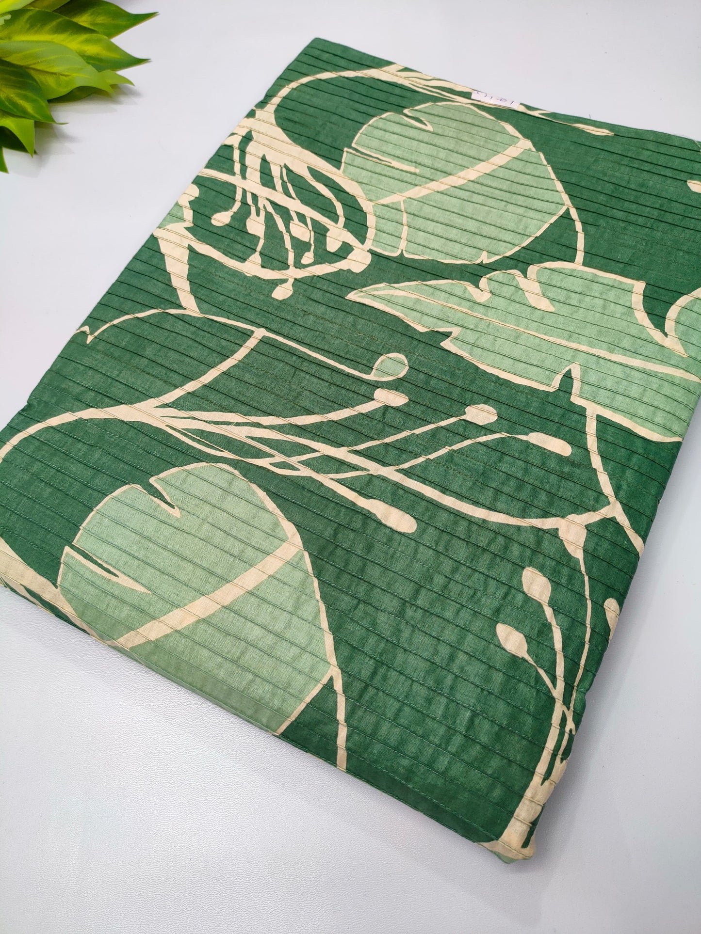 Pin Tuck Cotton Fabrics for dress material