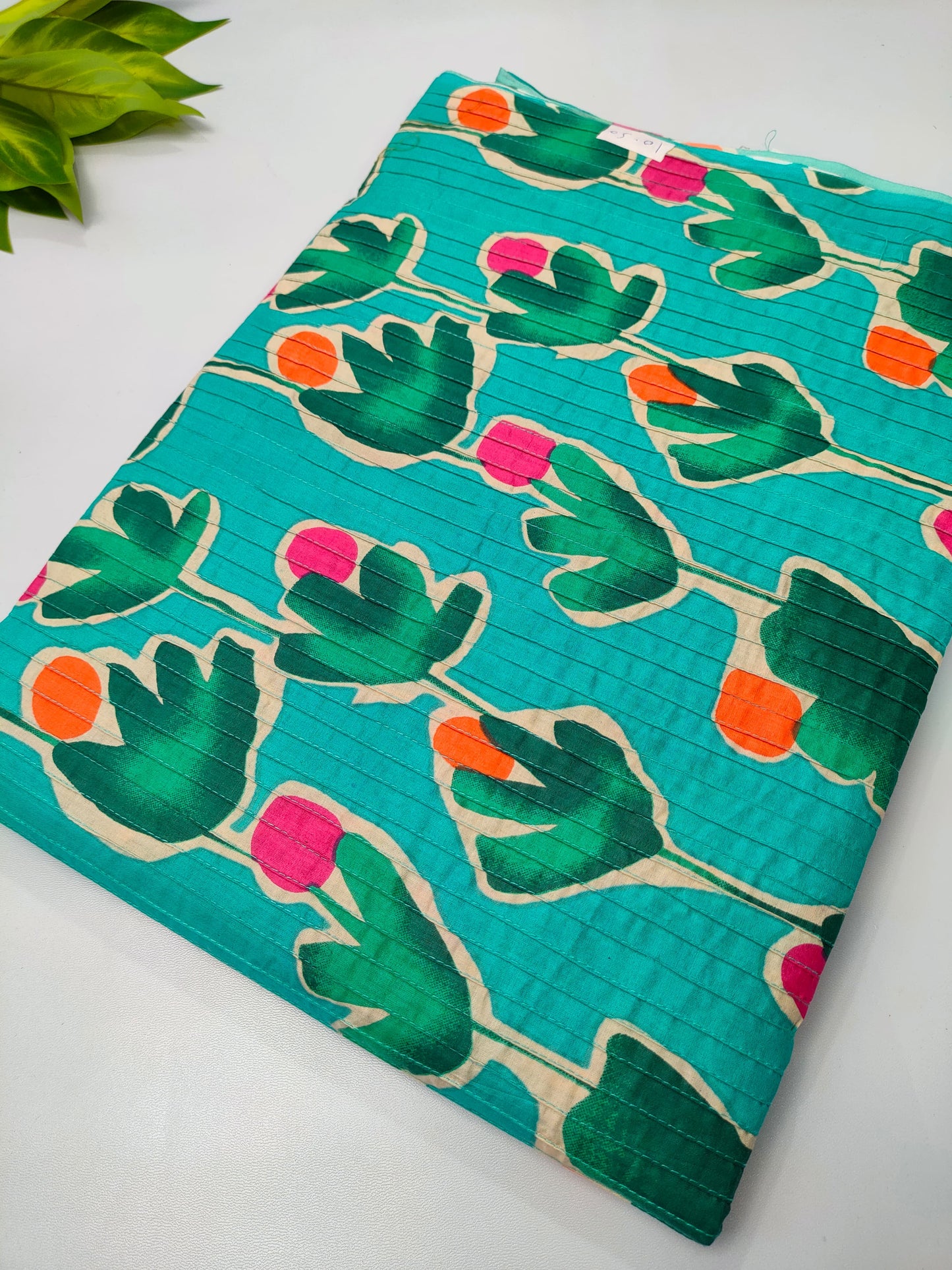 Pin Tuck Cotton Fabrics for dress material