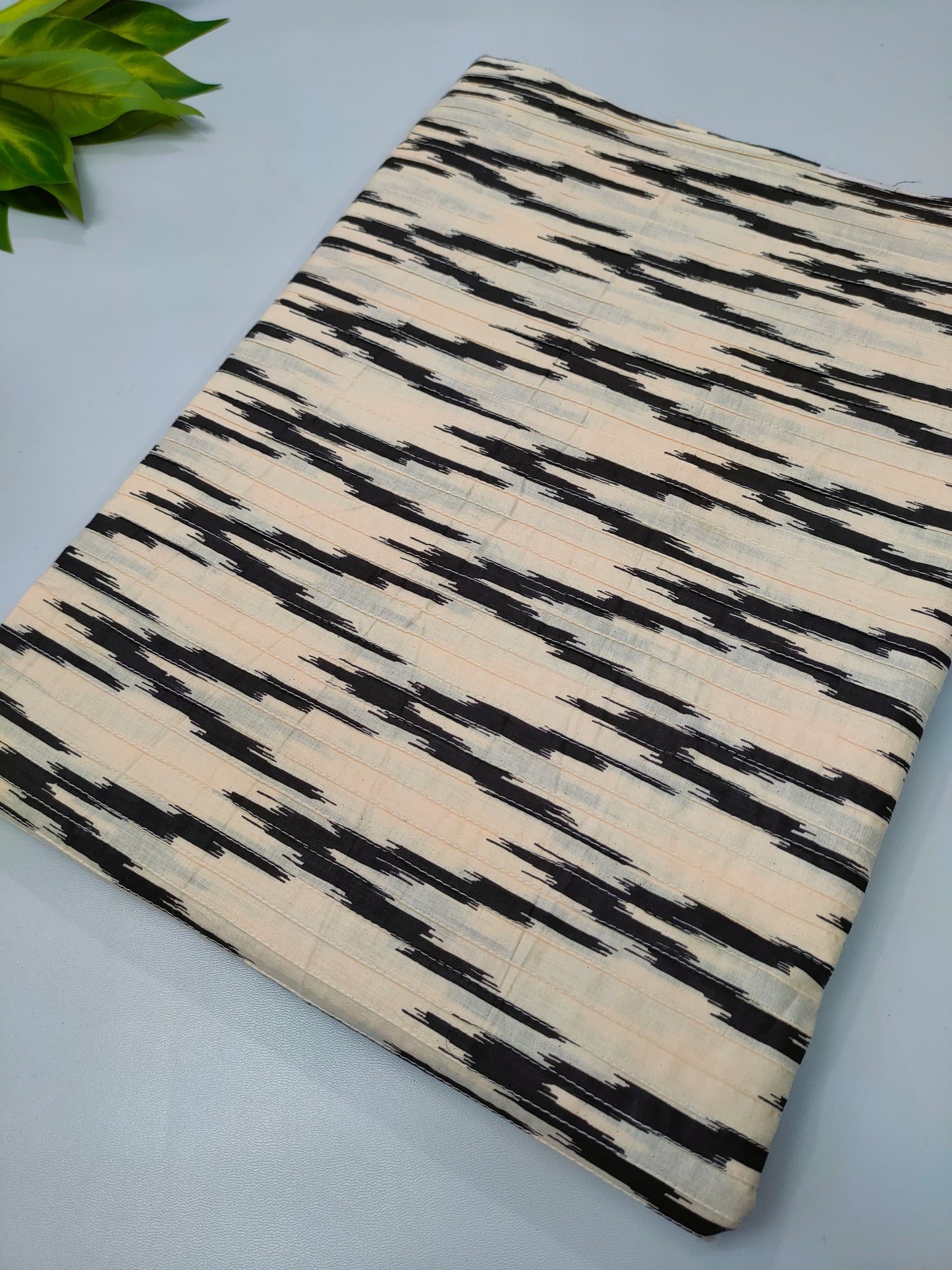 Pin Tuck Cotton Fabrics for dress material