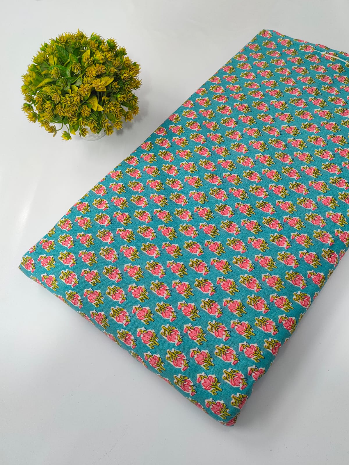 Cotton Printed Fabric Dress Material