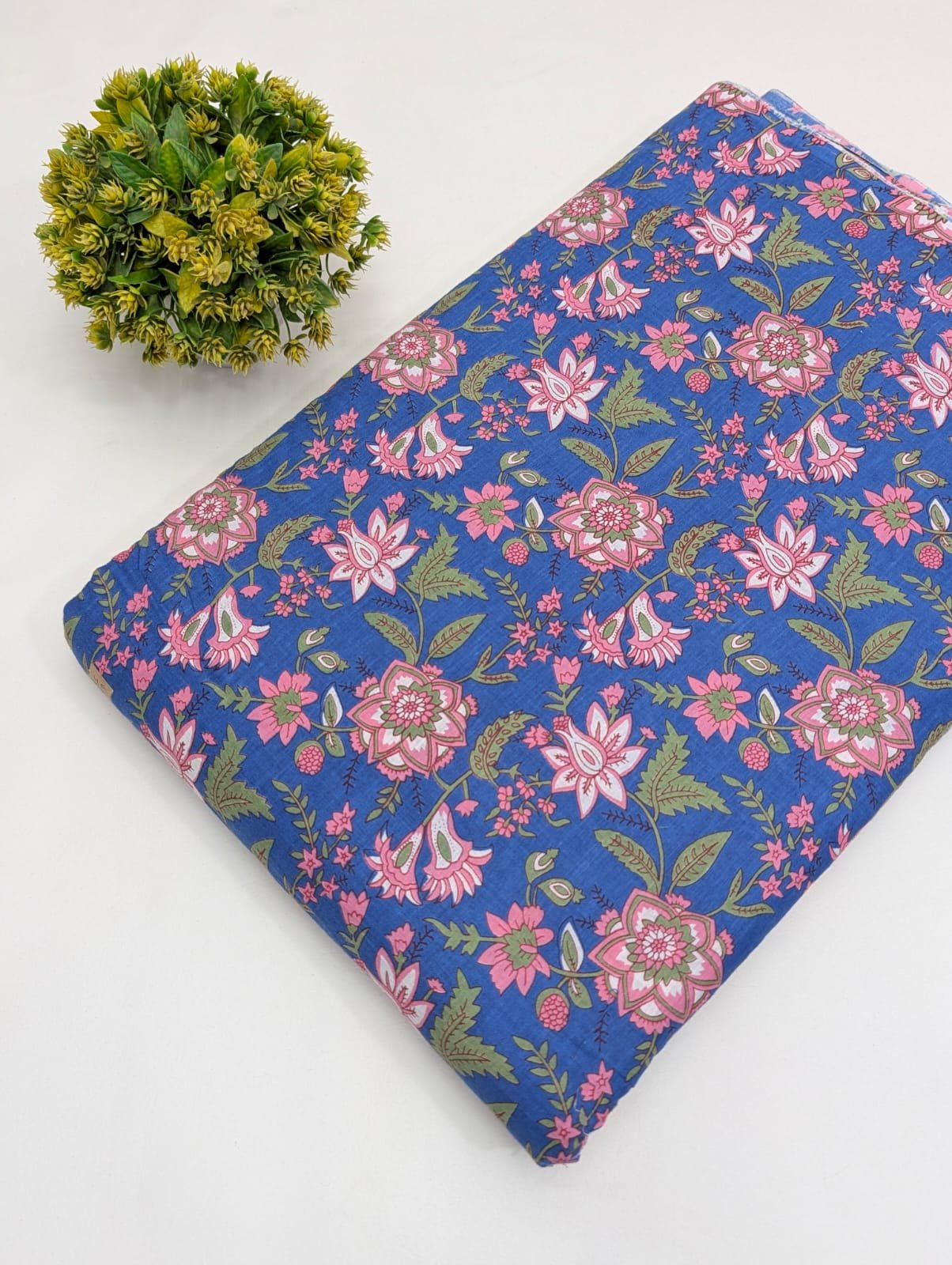 Pure Cotton Dress Material Fabric