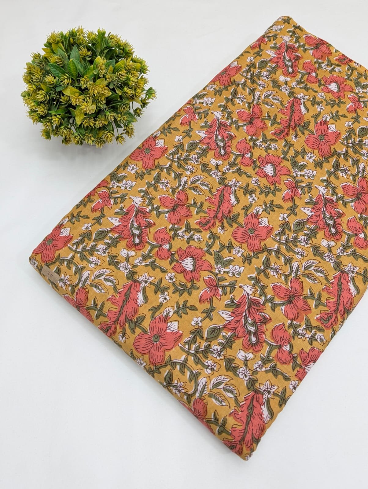 Pure Cotton Dress Material Fabric