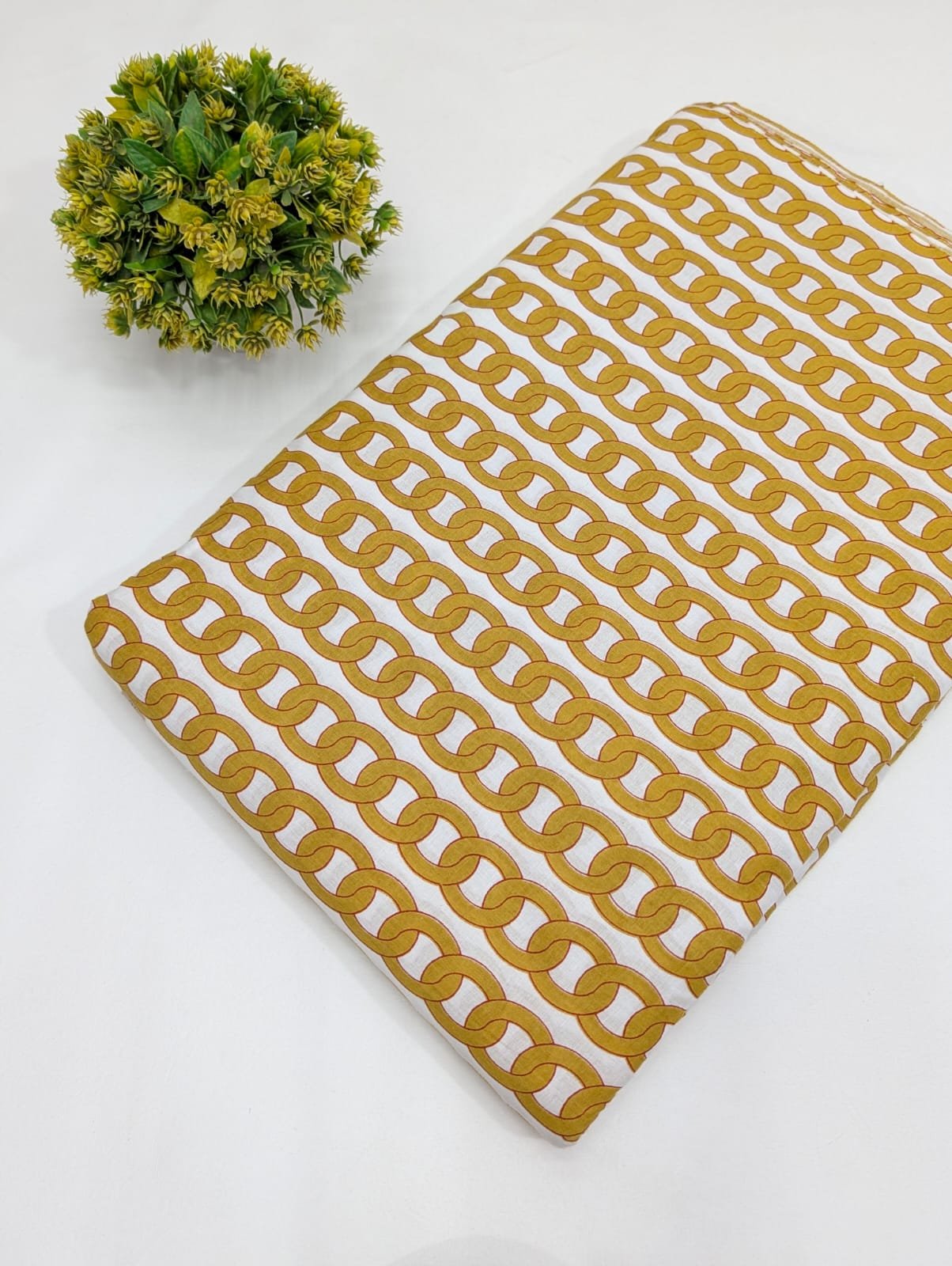 Pure Cotton Dress Material Fabric