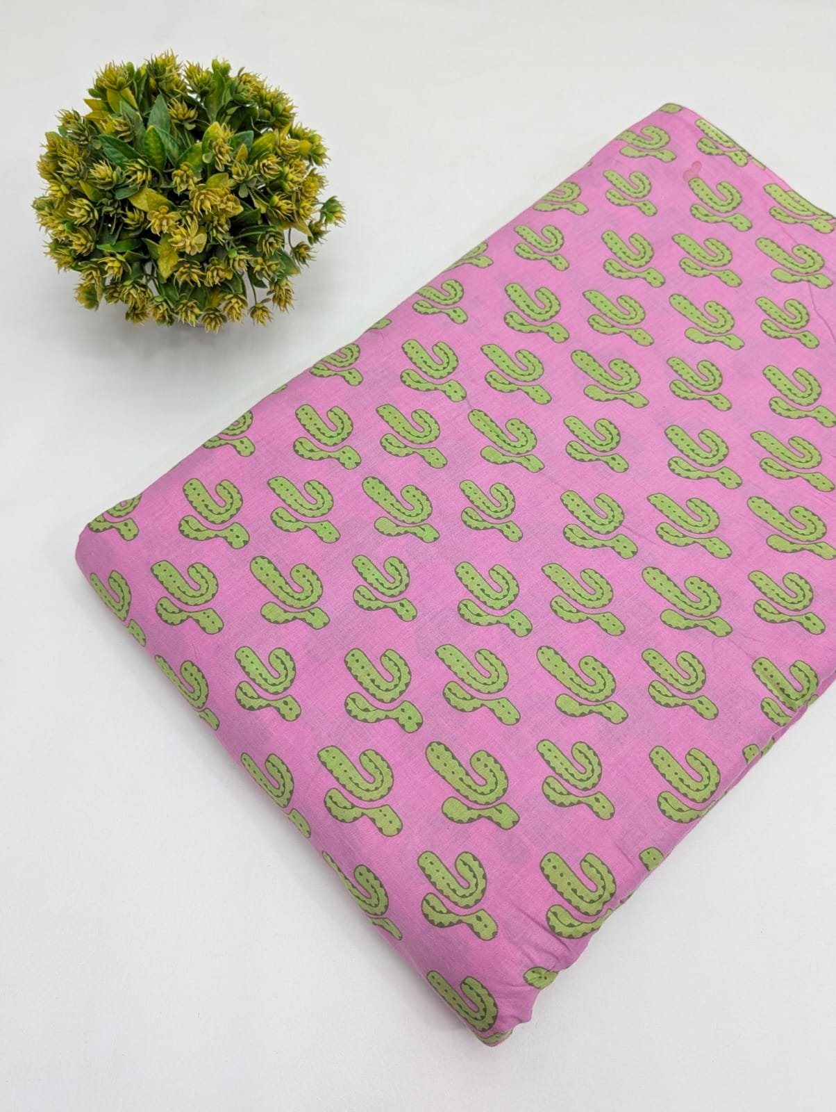 Pure Cotton Dress Material Fabric