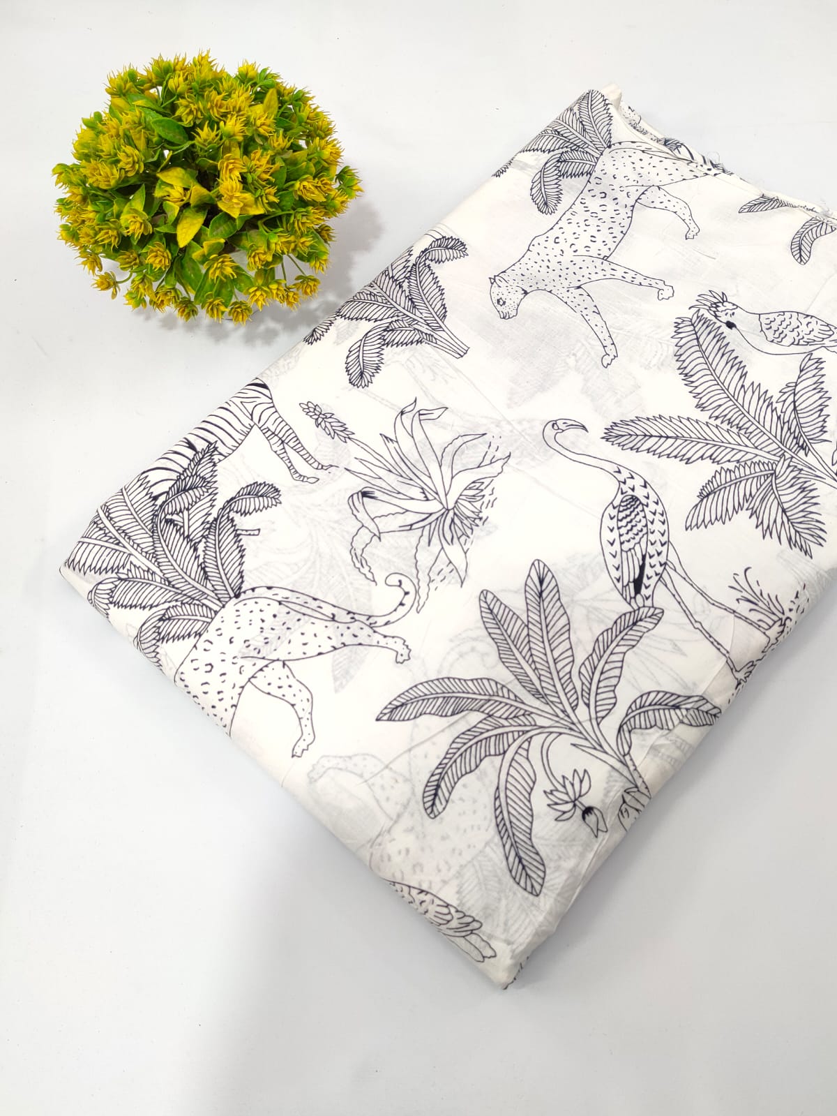 Cotton Screen Print Fabric