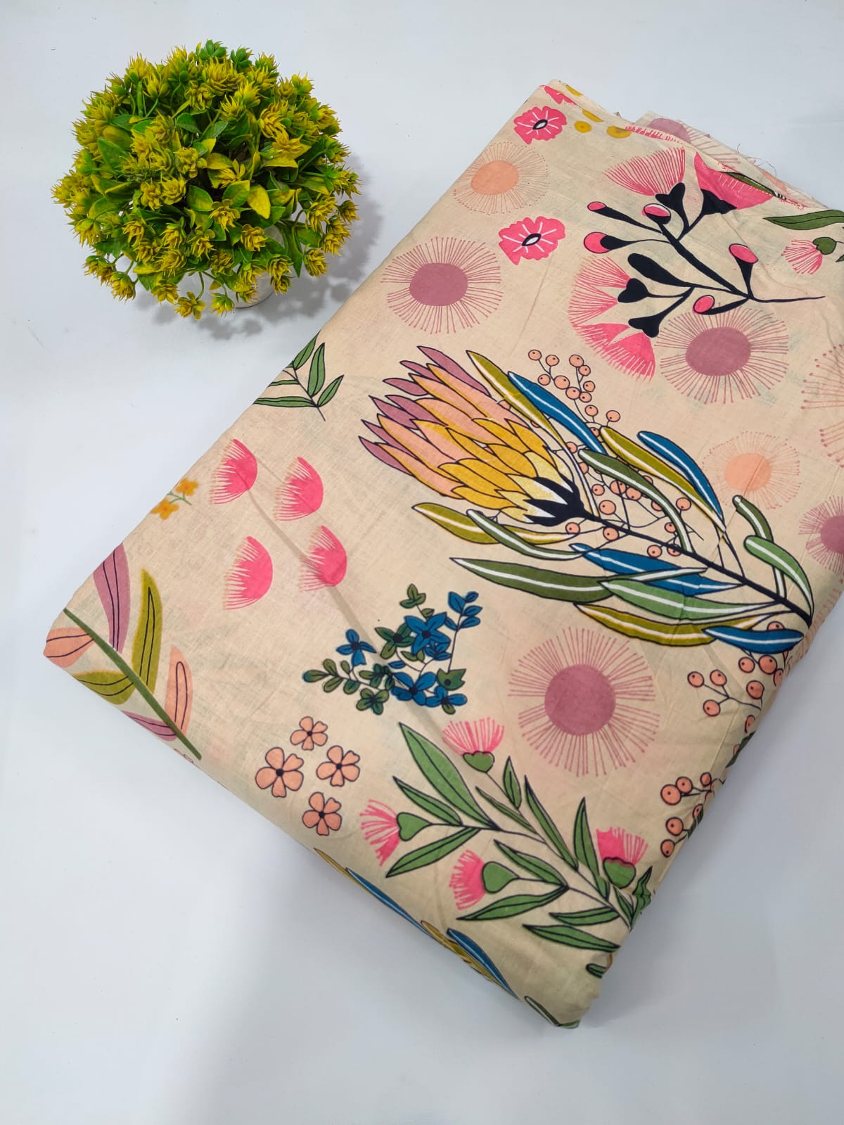 Cotton CutPiece Fabrics - Precut Fabrics for dress material