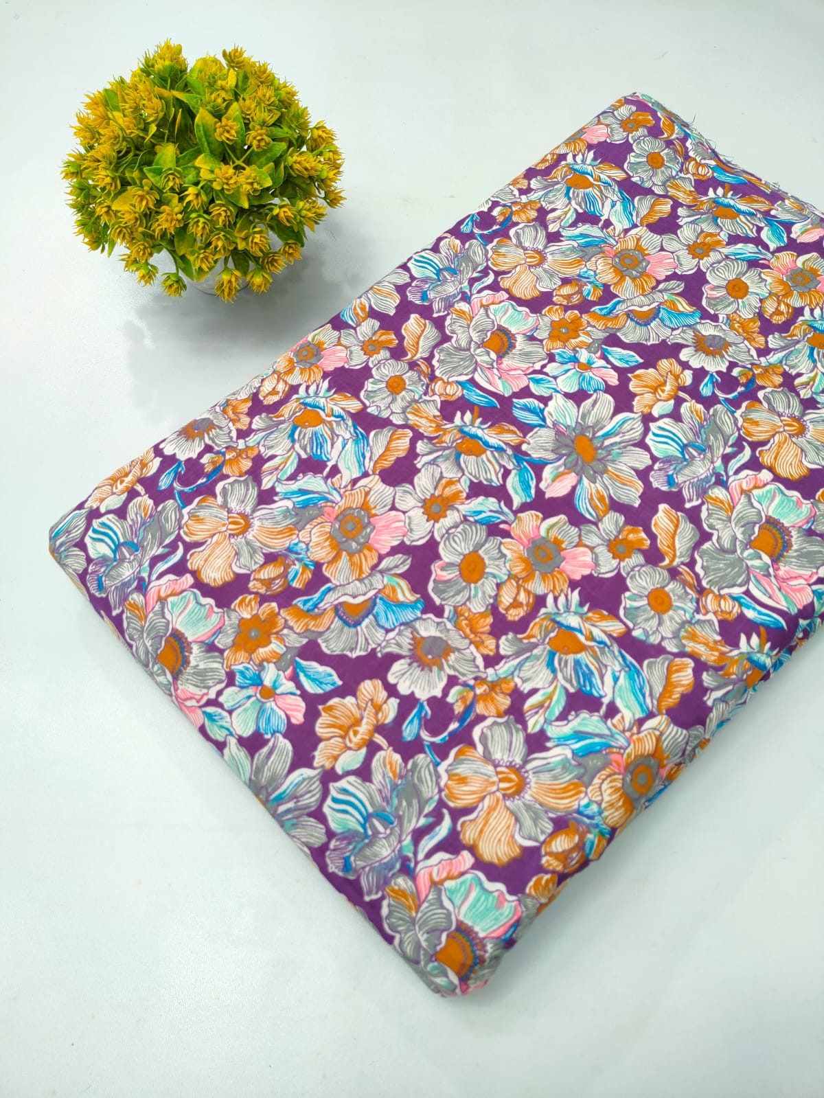 Pure Cotton Fabric Dress material