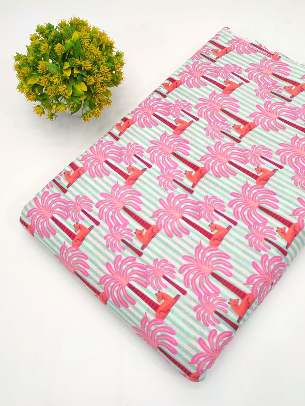 Cotton Dress Materials Tulsi Prints