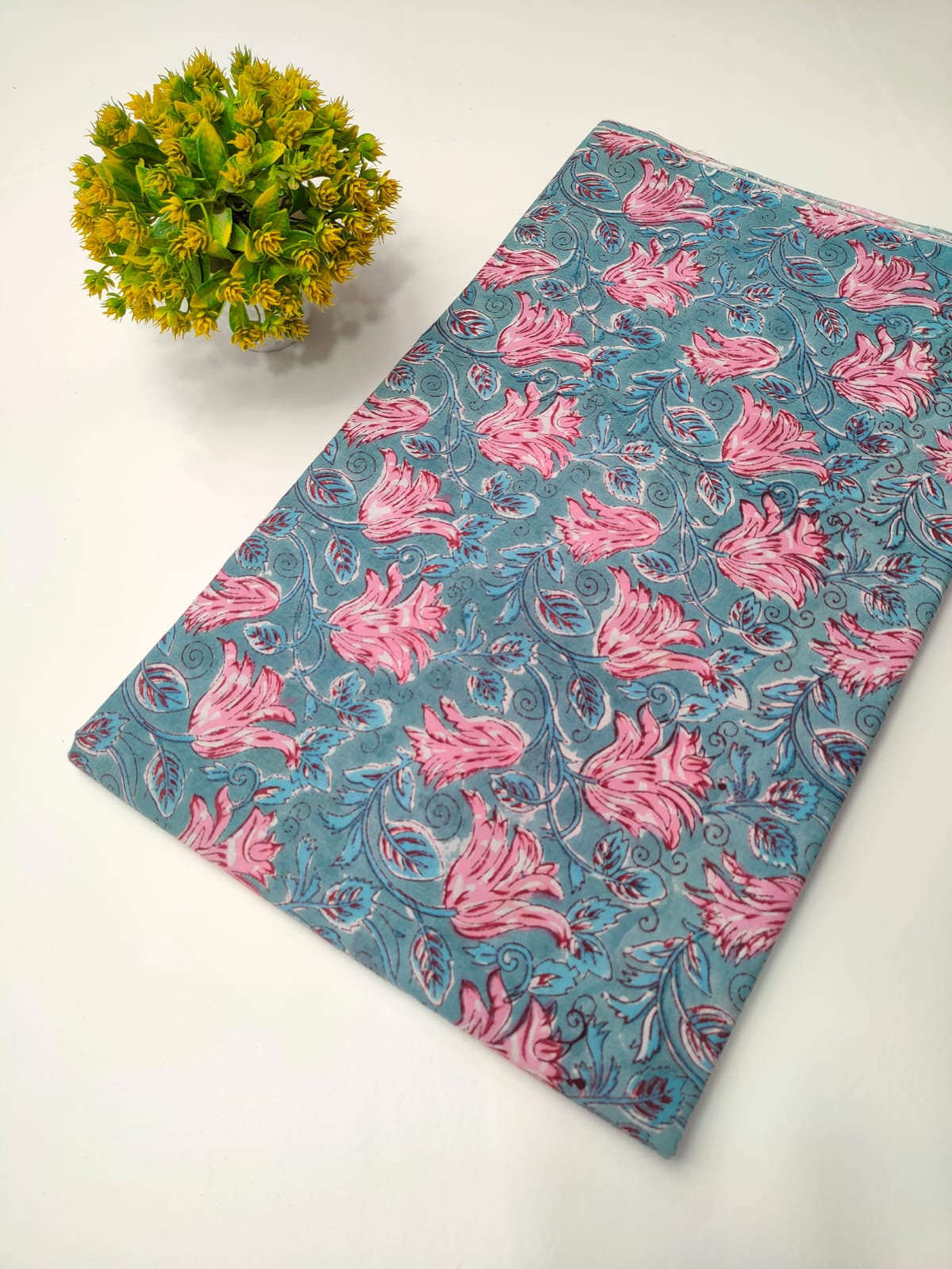 Sanganeri Block Print Cotton Fabrics