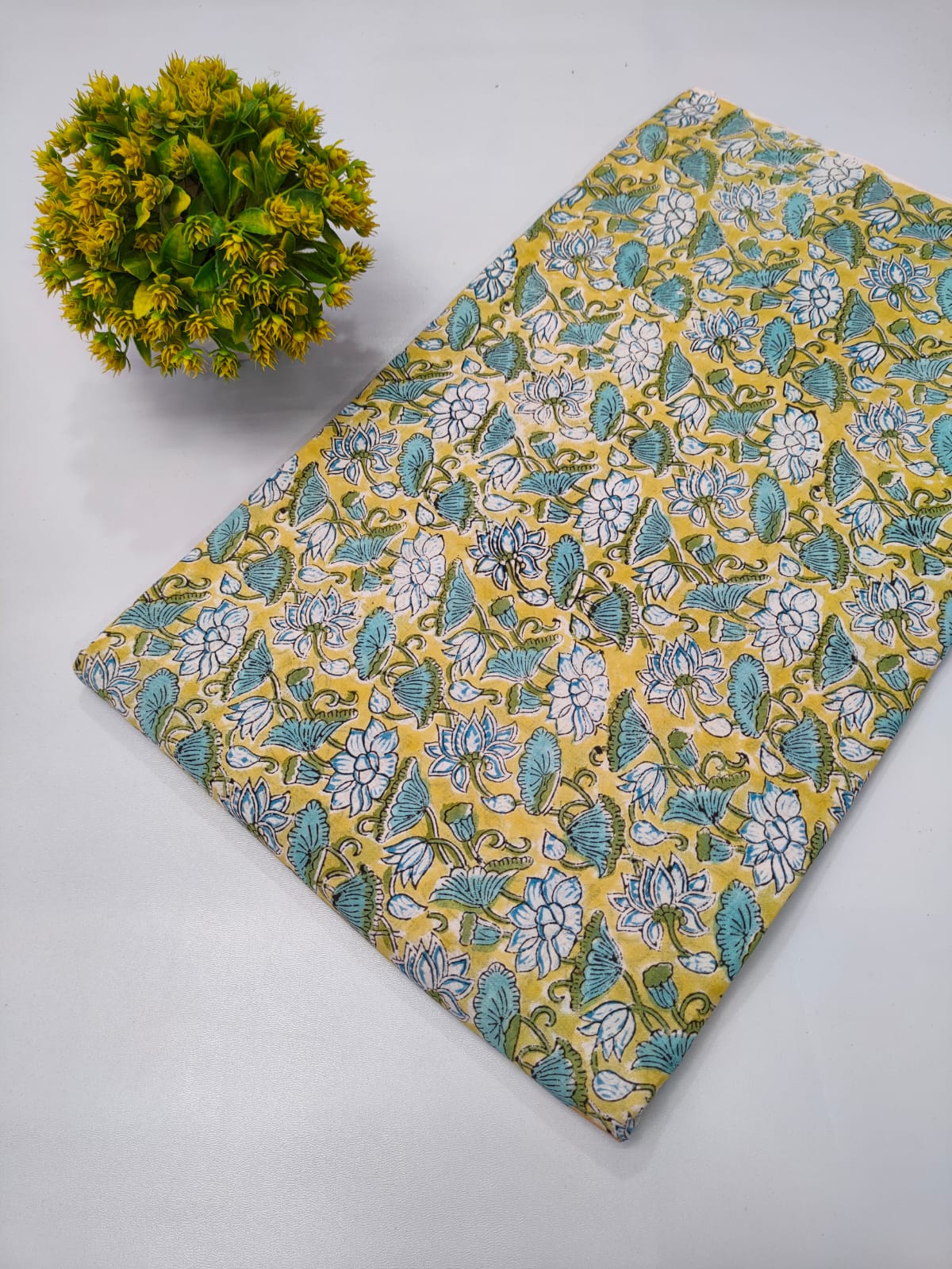 Repit Print Sanganeri hand block printed fabrics