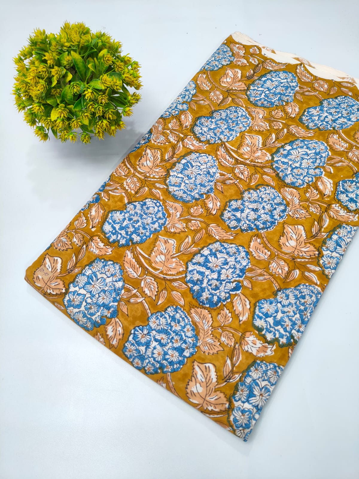 Repit Print Sanganeri hand block printed fabrics