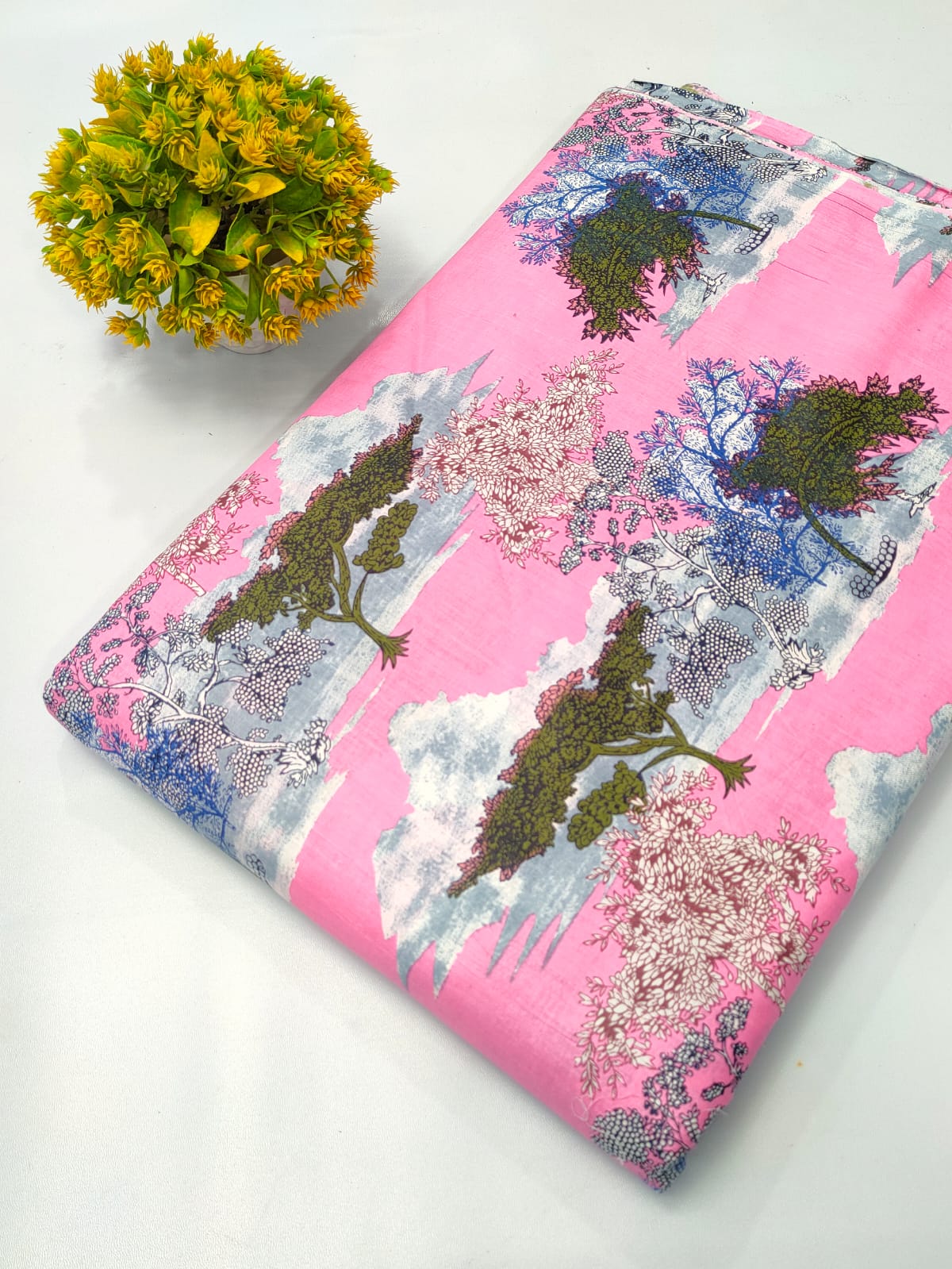 Cotton Fabrics Screen Printed