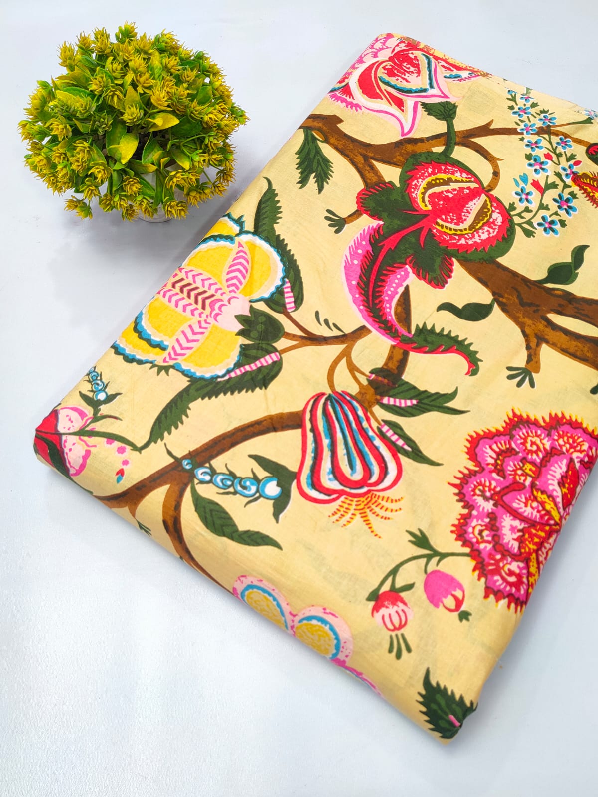 Cotton Fabrics Screen Printed