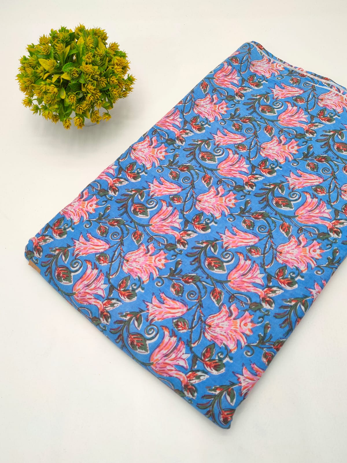 Hand Block Fabrics Dress Materials