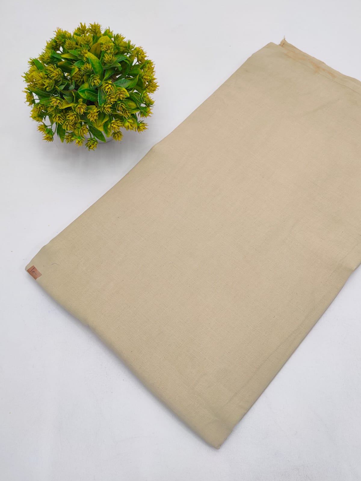 Plain pure cotton fabric