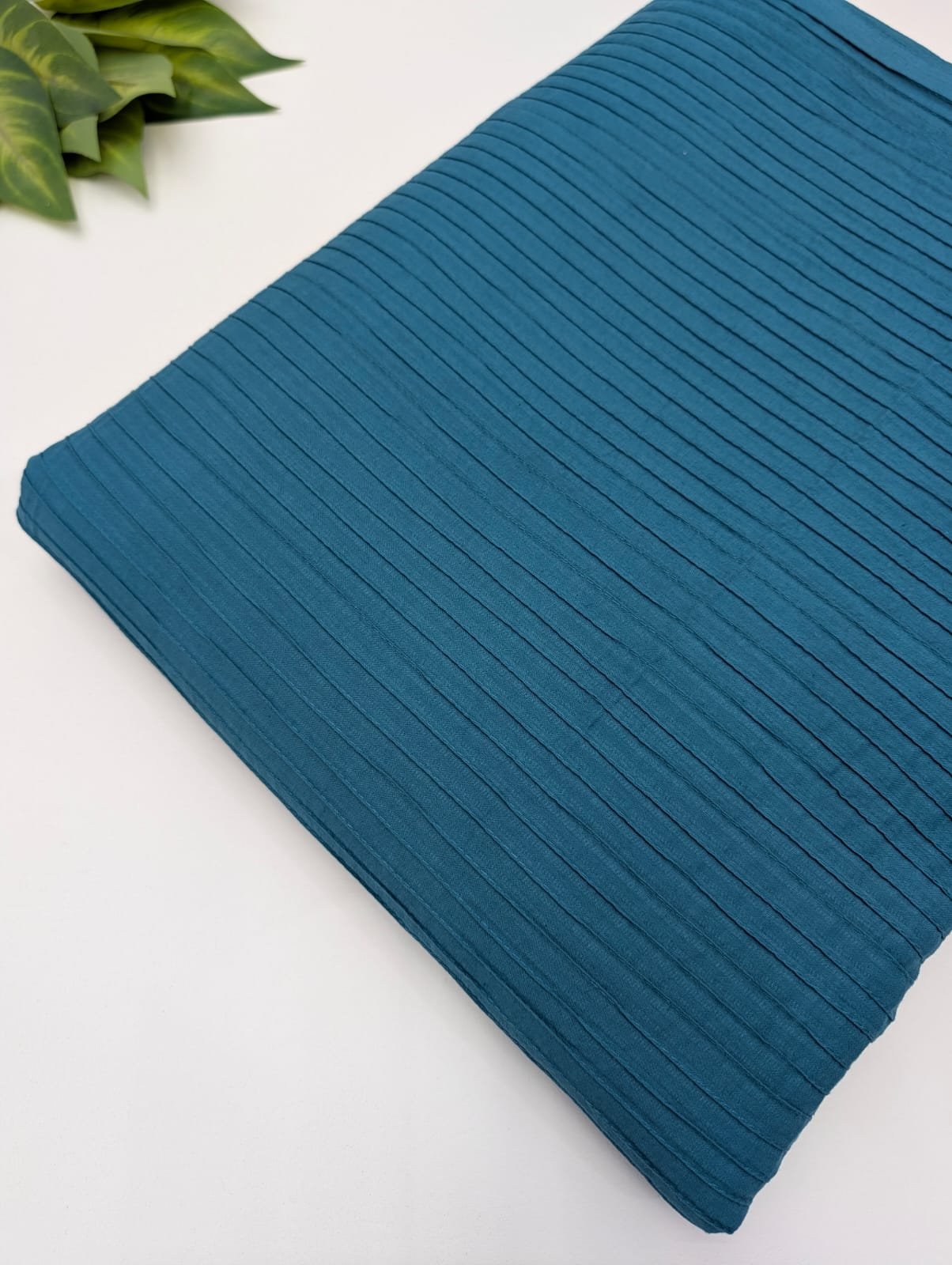 Pin Tuck Cotton Fabrics for dress material