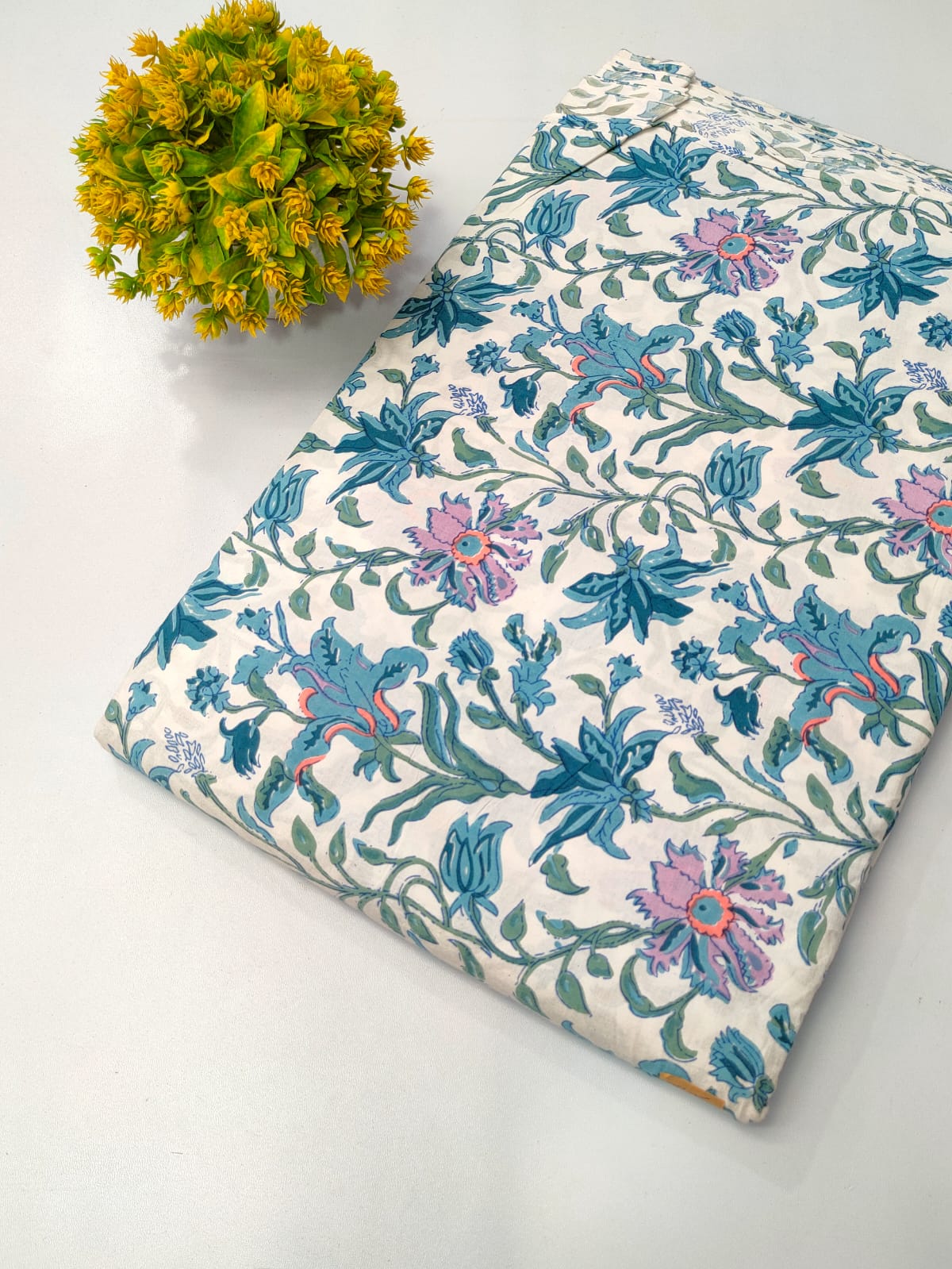 Pure Cotton Fabric Screen Printed