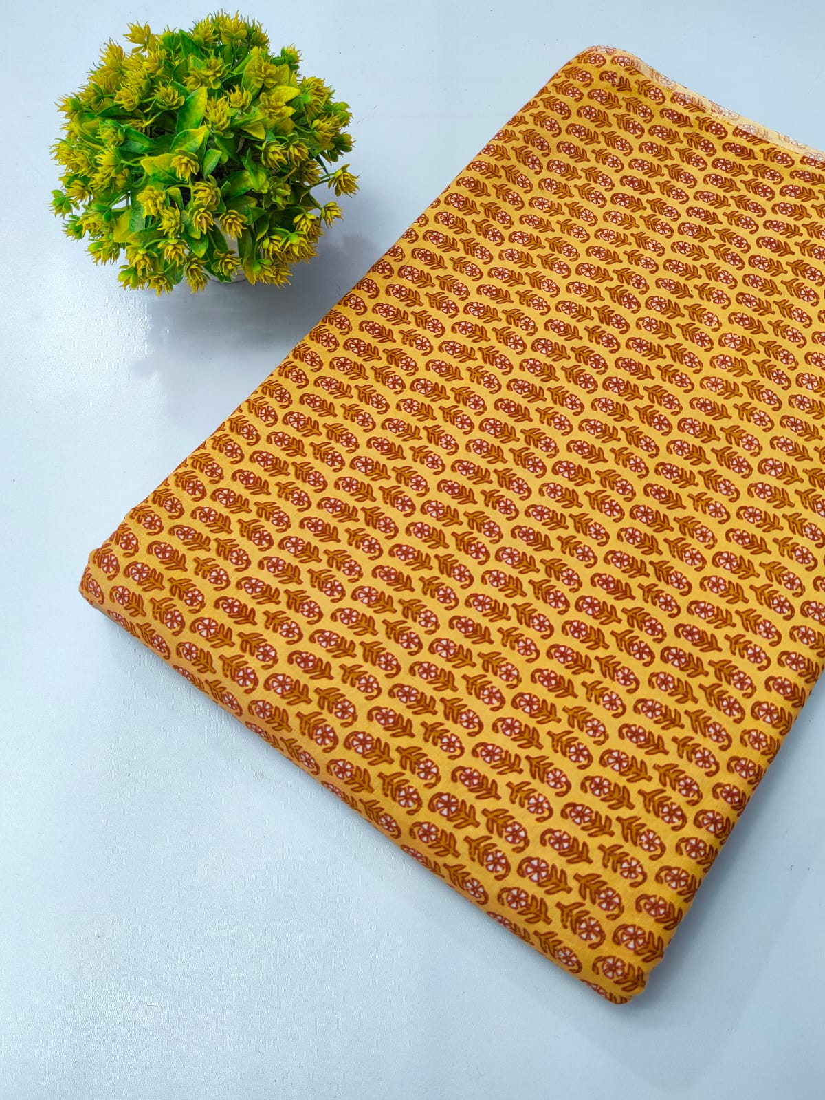 Pure Cotton Fabric Screen Printed