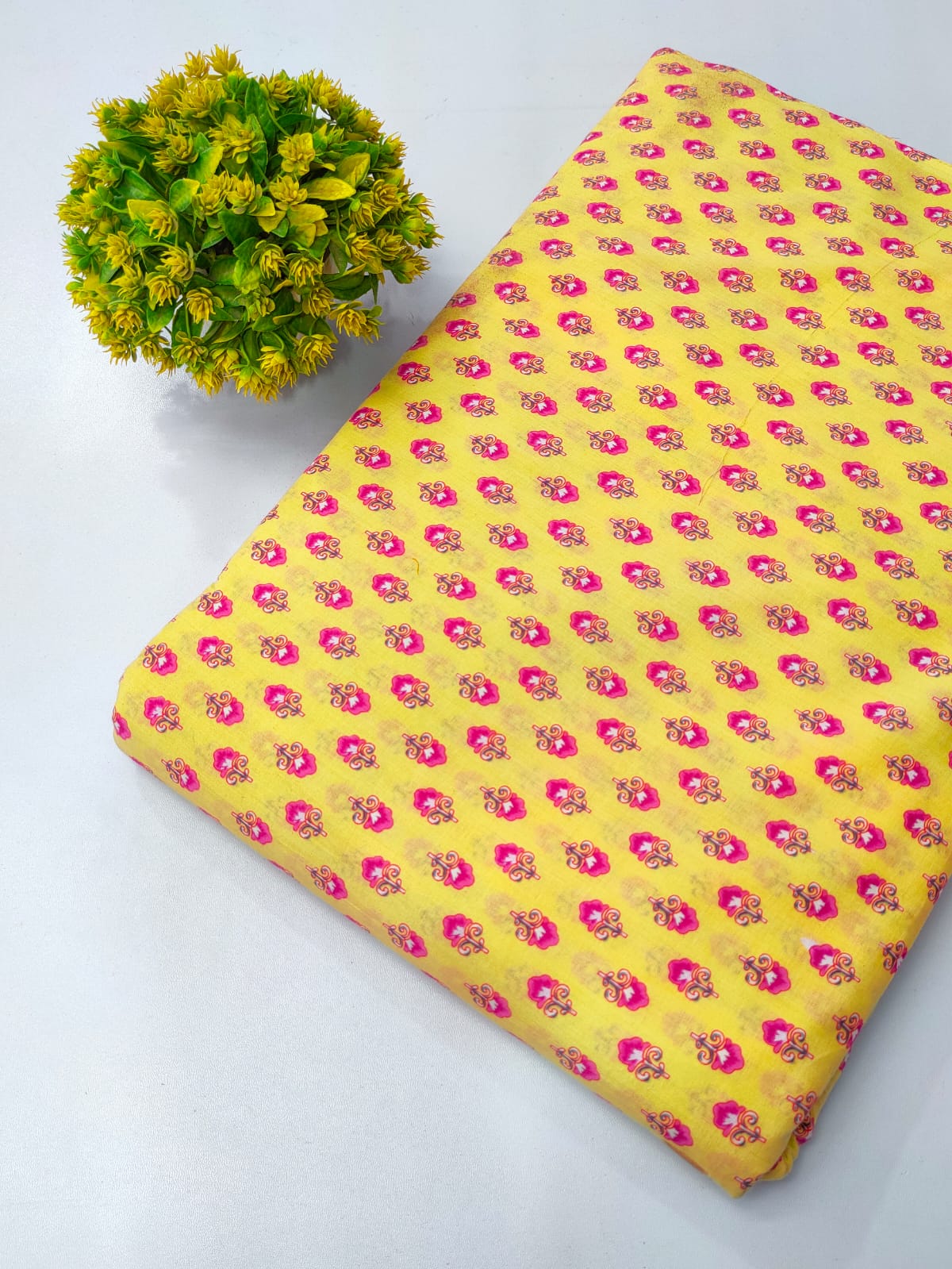 Pure Cotton Fabric Screen Printed