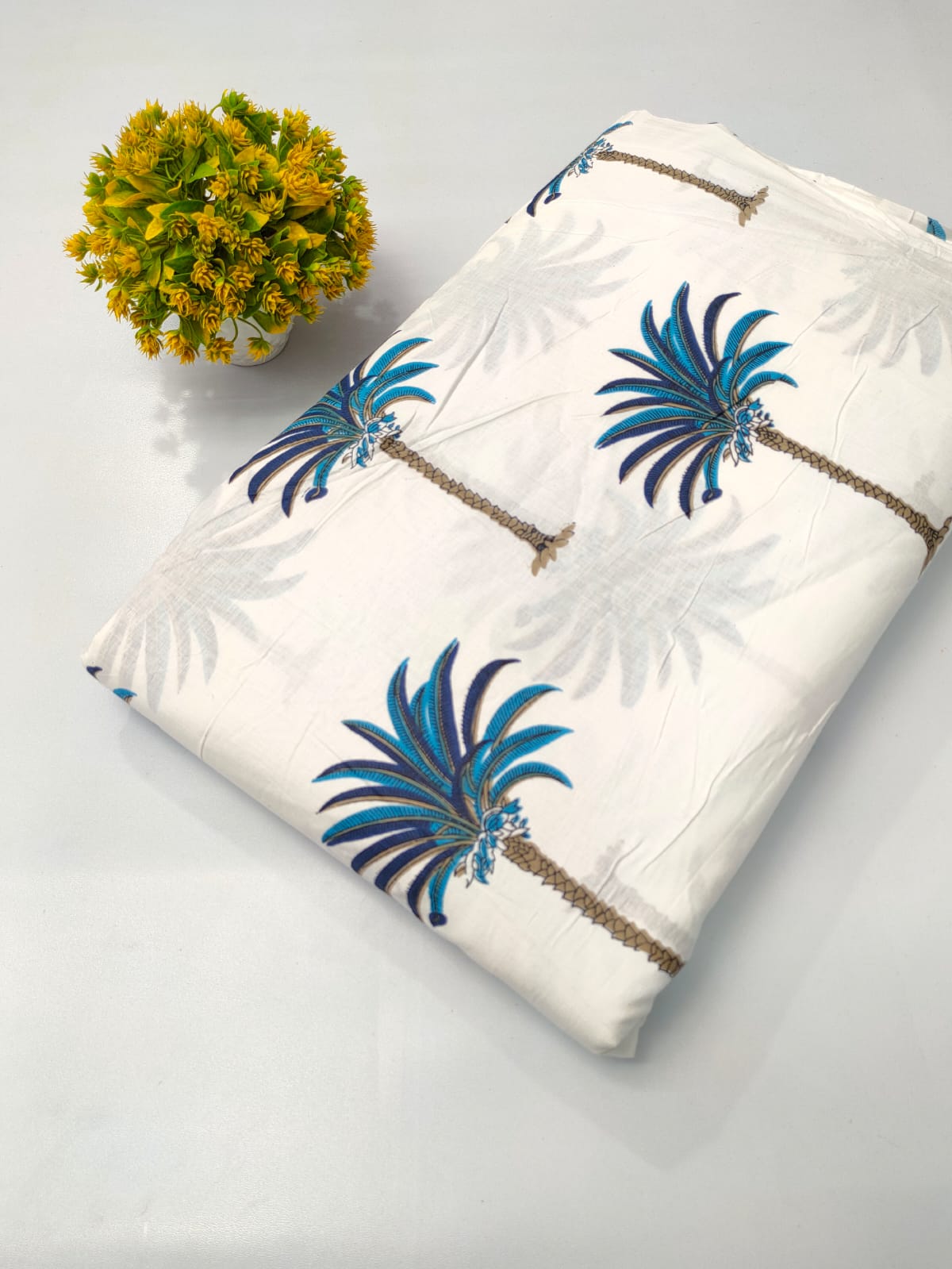 Pure Cotton Fabric Screen Printed