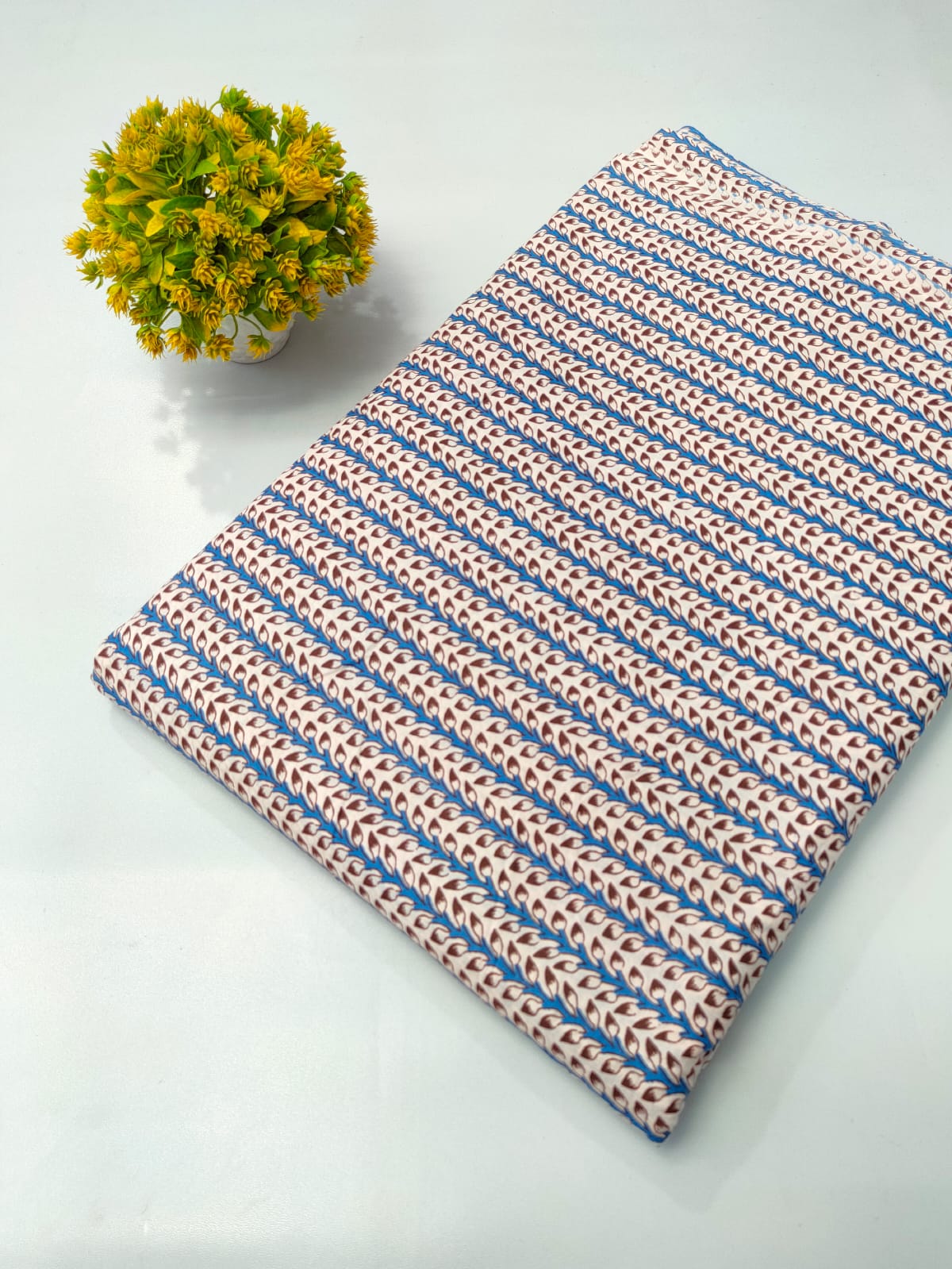 Pure Cotton Fabric Screen Printed