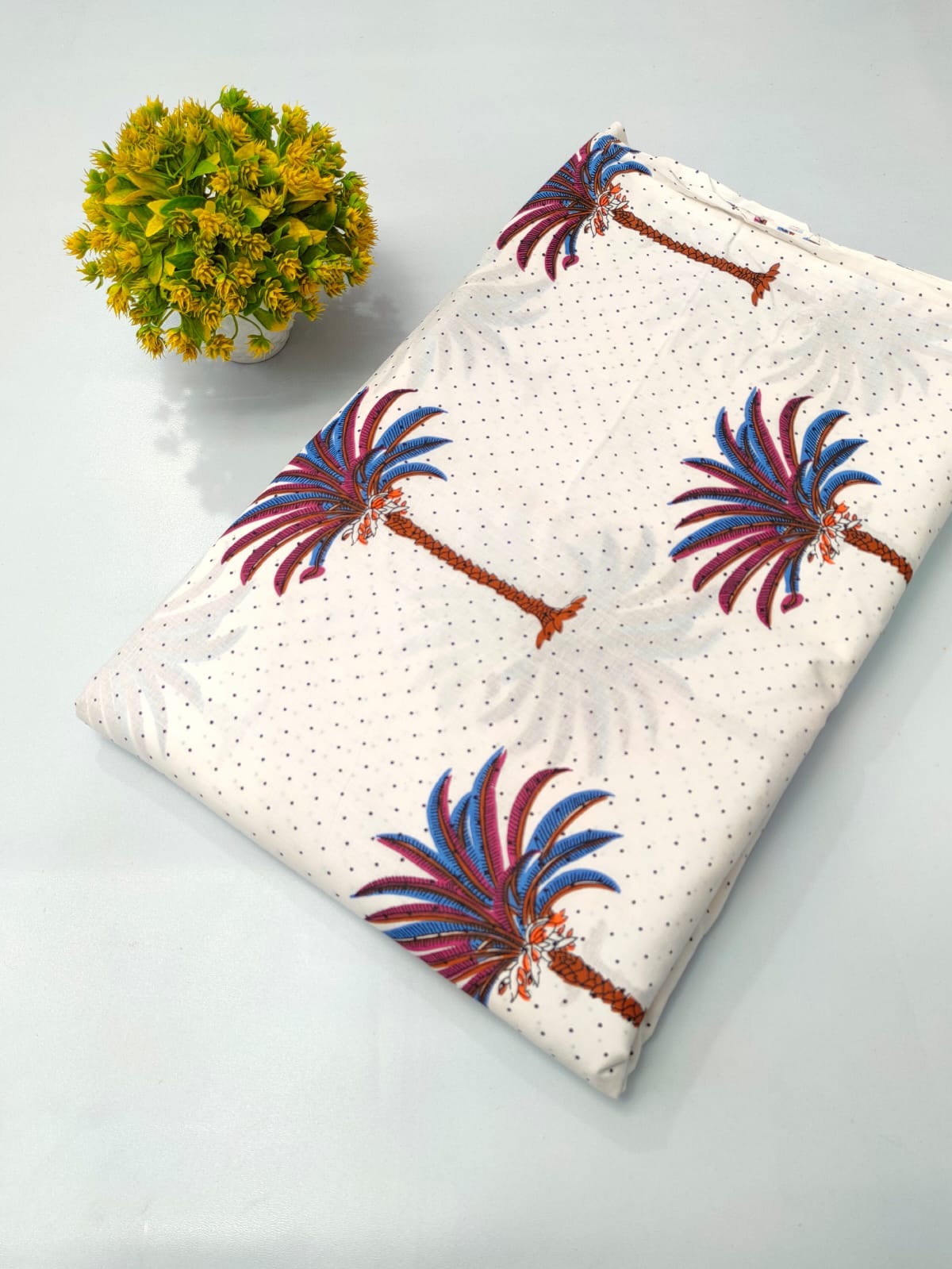 Pure Cotton Fabric Screen Printed