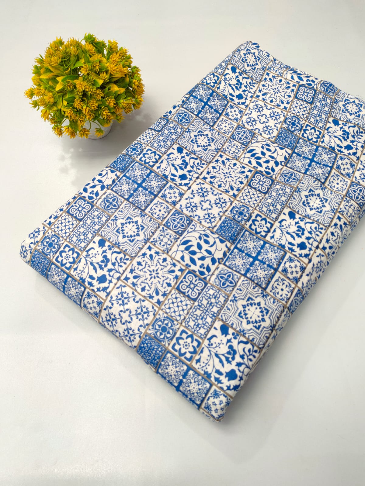 Pure Cotton Fabric Screen Printed