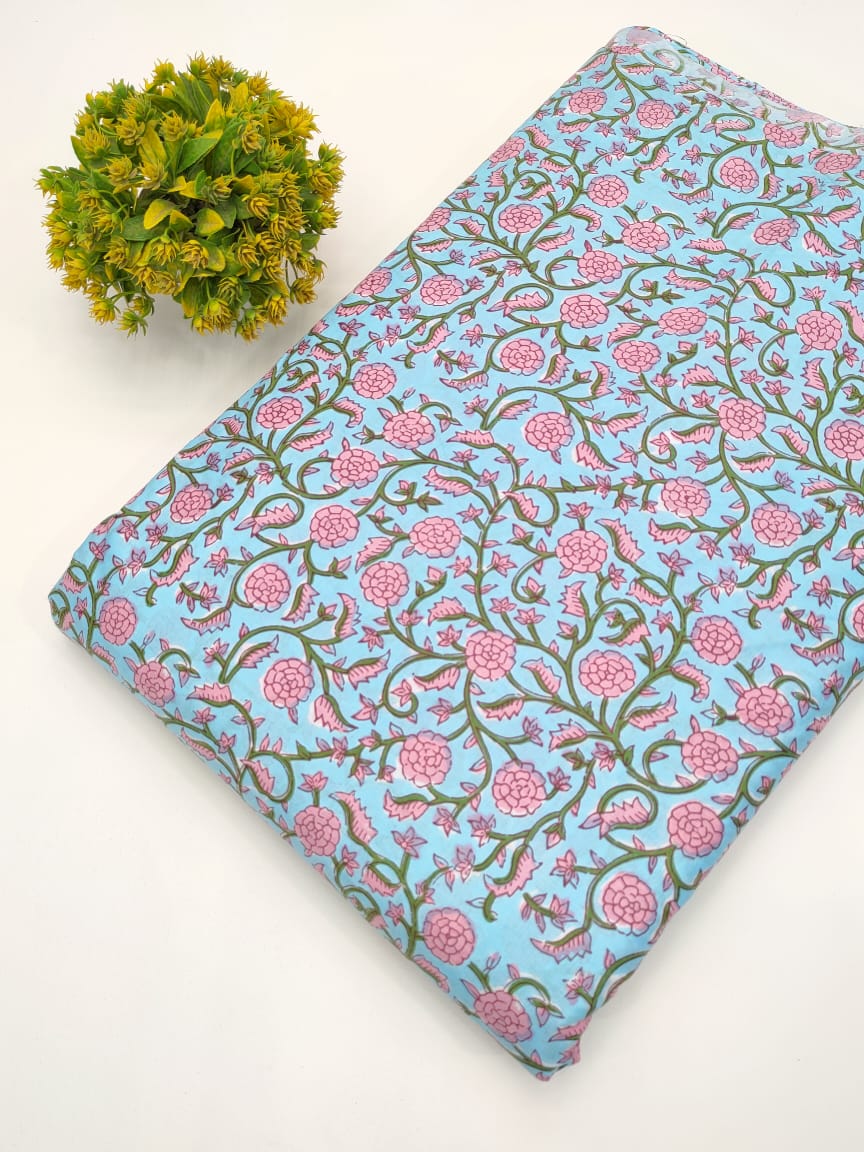 Cotton Dress Materials Tulsi Prints