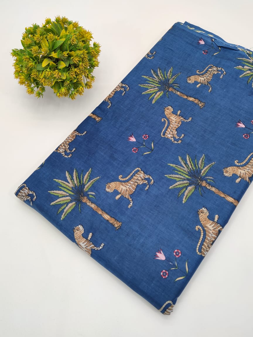 Cotton Dress Materials Tulsi Prints
